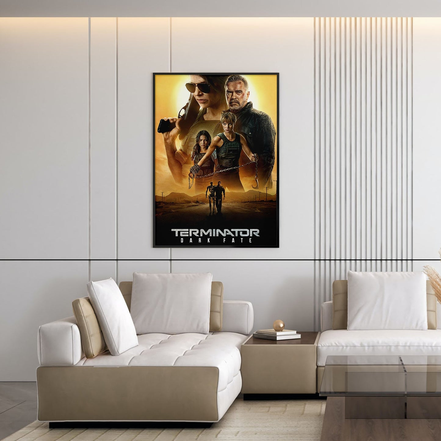 Flex Designs Poster Terminator Dark Fate Classic 5 x 7" Home Goods - Movie 2019 Movie Poster
