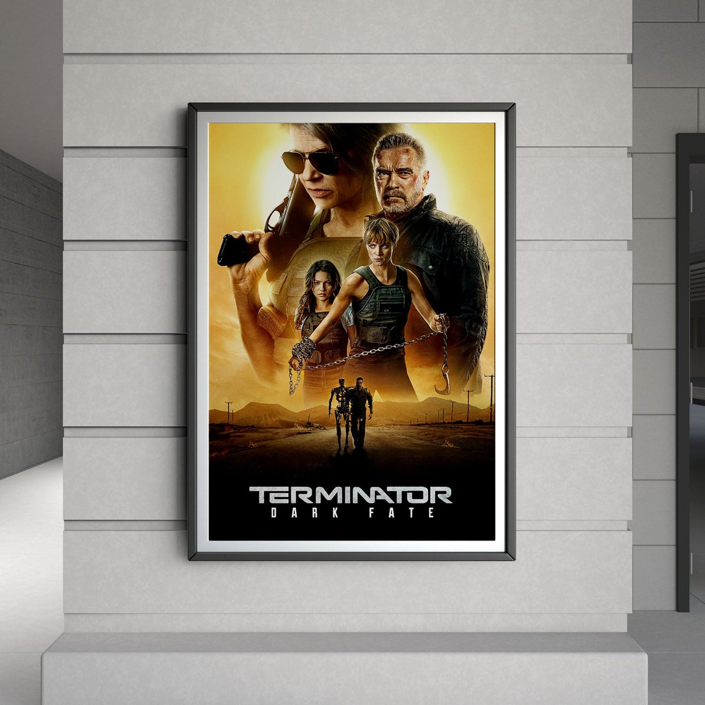 Flex Designs Poster Terminator Dark Fate Classic 8 x 10" Home Goods - Movie 2019 Movie Poster