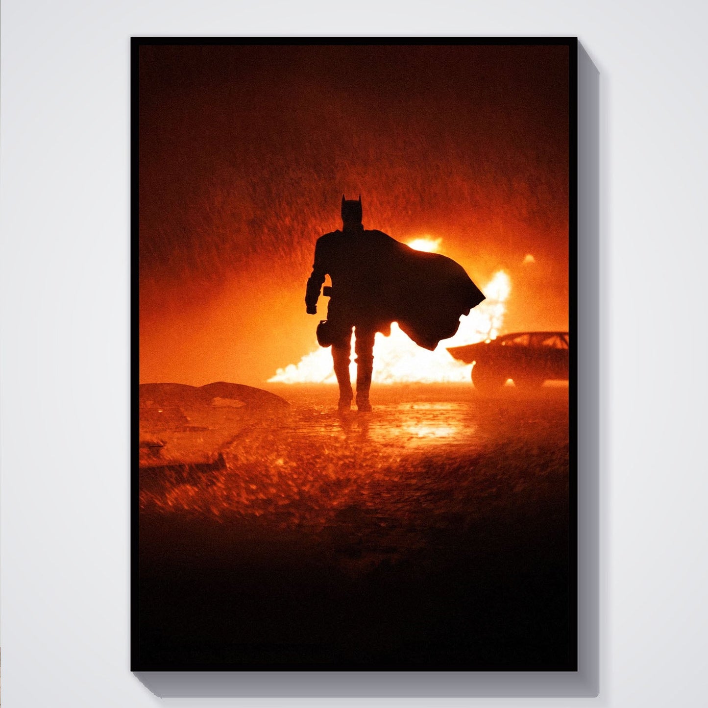 Flex Designs Poster The Batman Minimalist 5 x 7" Home Goods - Movie 2022 Movie Poster