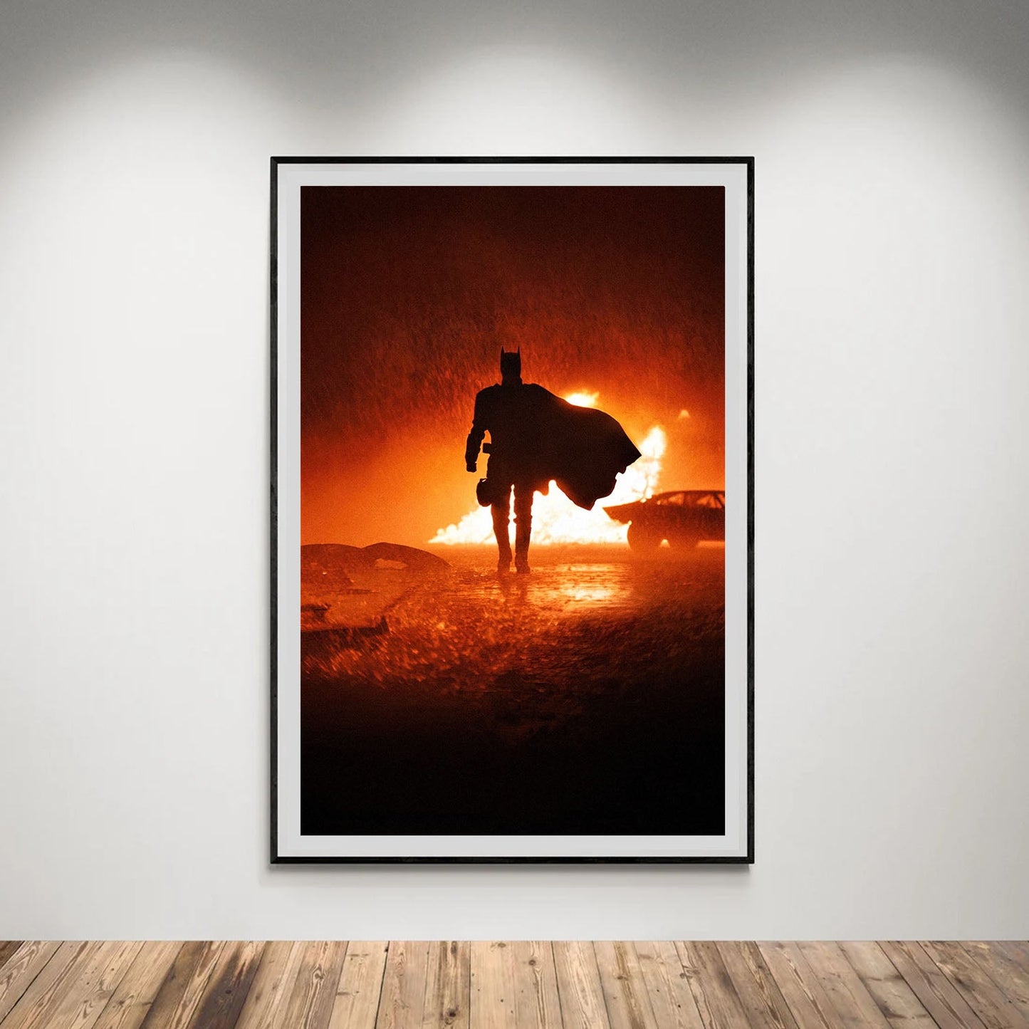 Flex Designs Poster The Batman Minimalist 5 x 7" Home Goods - Movie 2022 Movie Poster