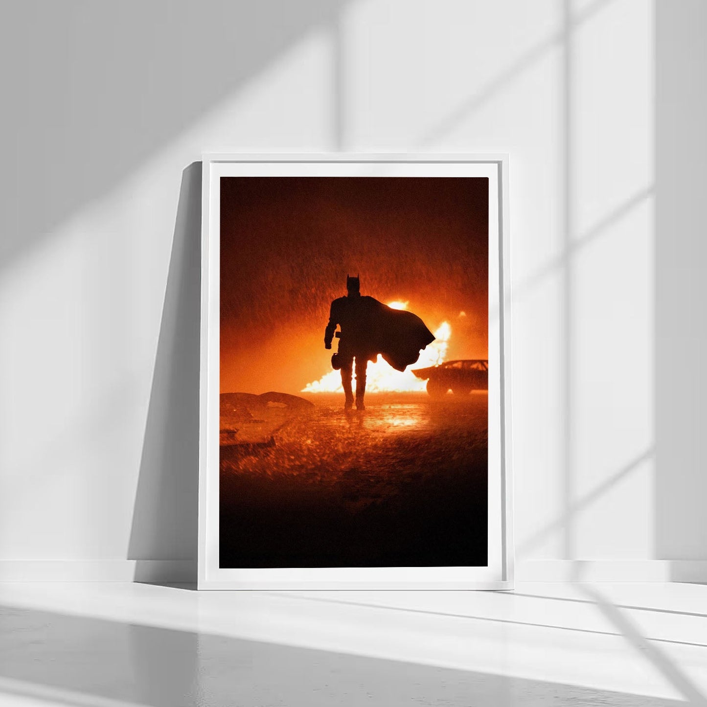 Flex Designs Poster The Batman Minimalist 8 x 10" Home Goods - Movie 2022 Movie Poster
