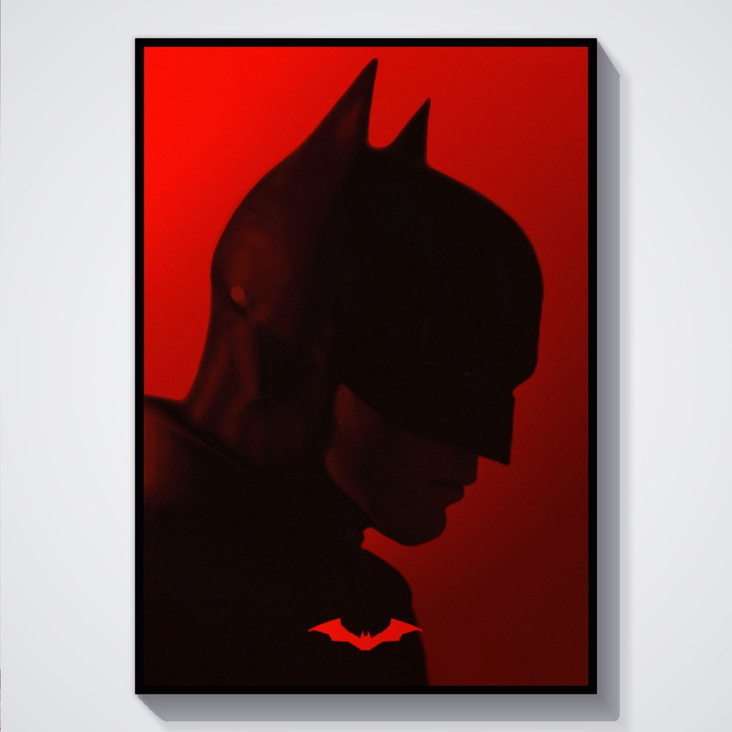 Flex Designs Poster The Batman Textless 5 x 7" Home Goods - Movie 2022 Movie Poster