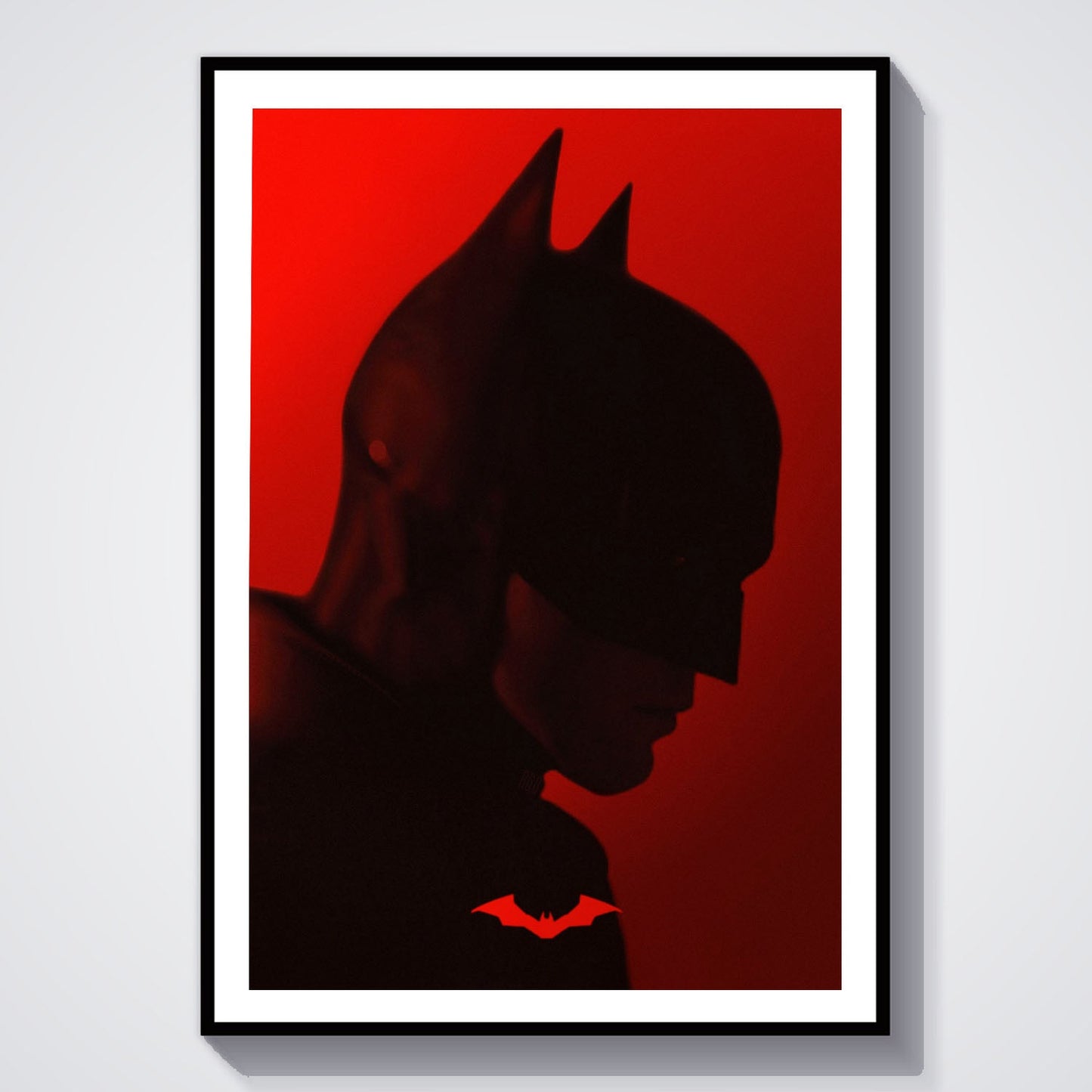 Flex Designs Poster The Batman Textless 8 x 10" Home Goods - Movie 2022 Movie Poster
