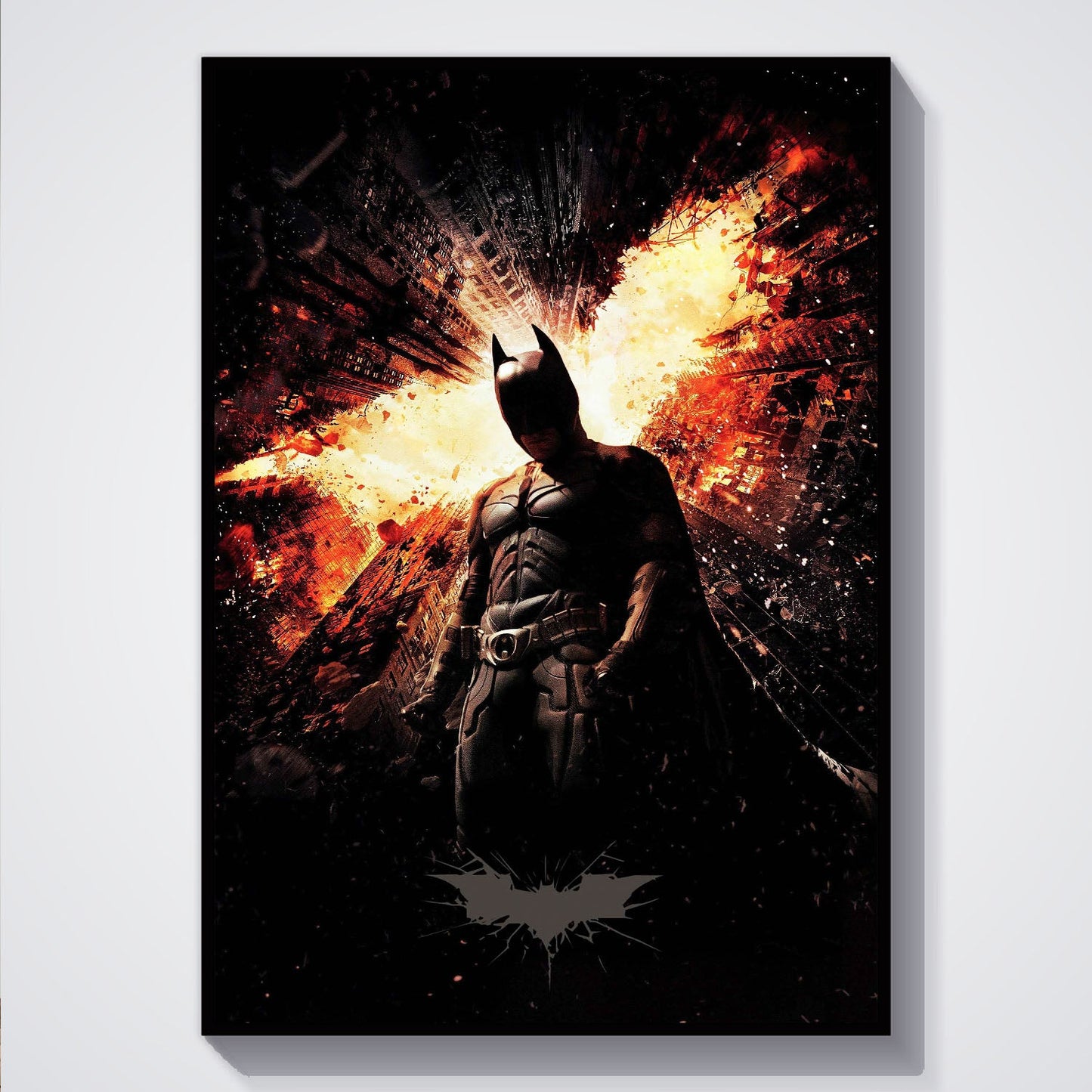 Flex Designs Poster The Dark Knight Rises Textless 5 x 7" Home Goods - Movie 2012 Movie Poster
