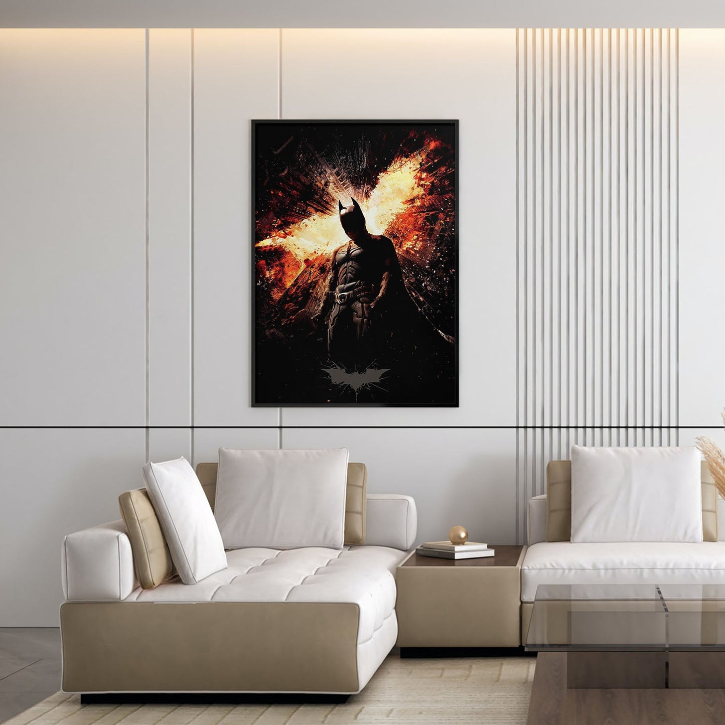 Flex Designs Poster The Dark Knight Rises Textless 5 x 7" Home Goods - Movie 2012 Movie Poster