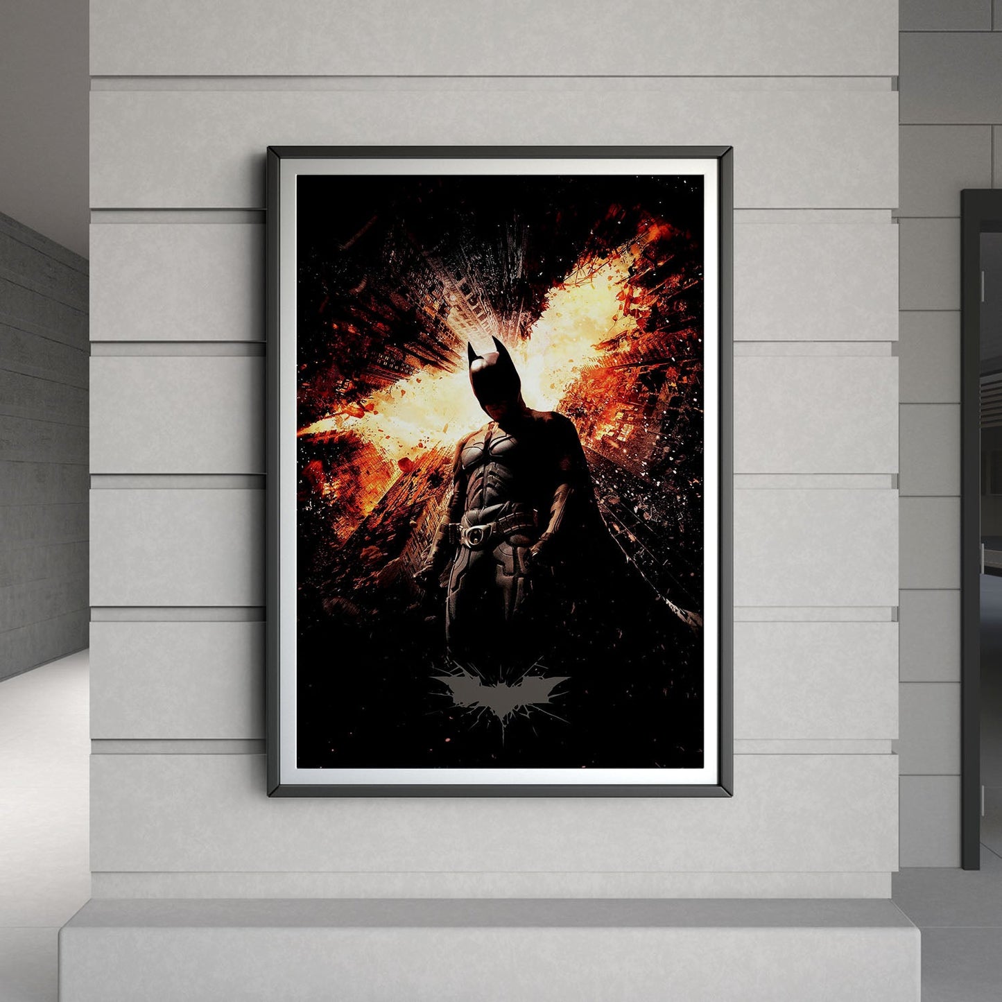 Flex Designs Poster The Dark Knight Rises Textless 8 x 10" Home Goods - Movie 2012 Movie Poster