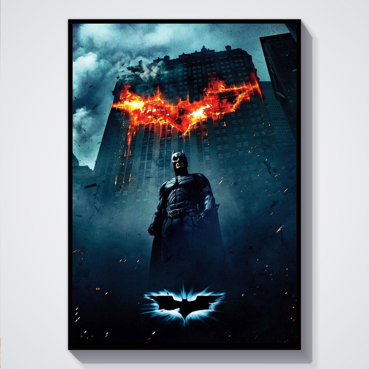 Flex Designs Poster The Dark Knight Textless 5 x 7" Home Goods - Movie 2008 Movie Poster