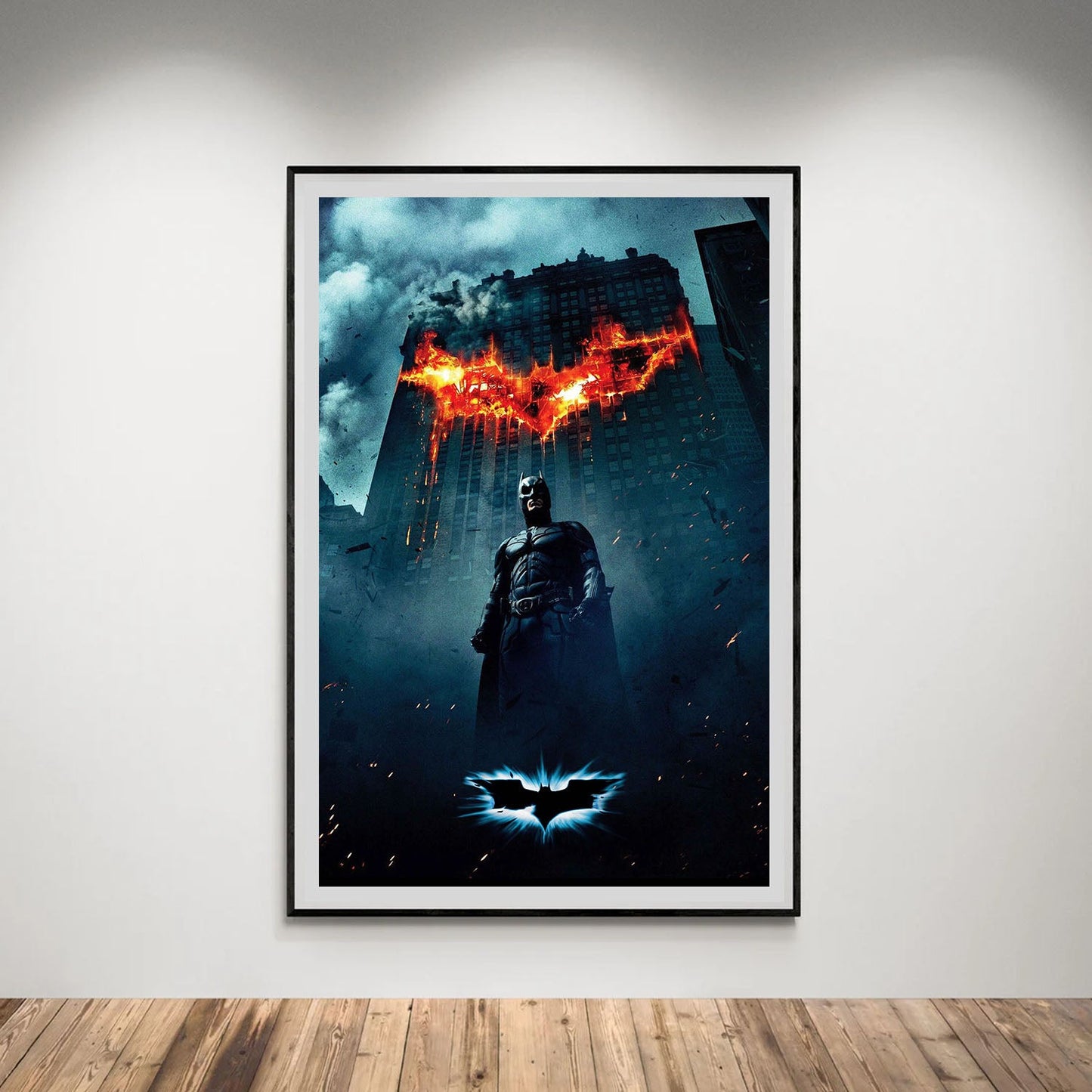 Flex Designs Poster The Dark Knight Textless 5 x 7" Home Goods - Movie 2008 Movie Poster