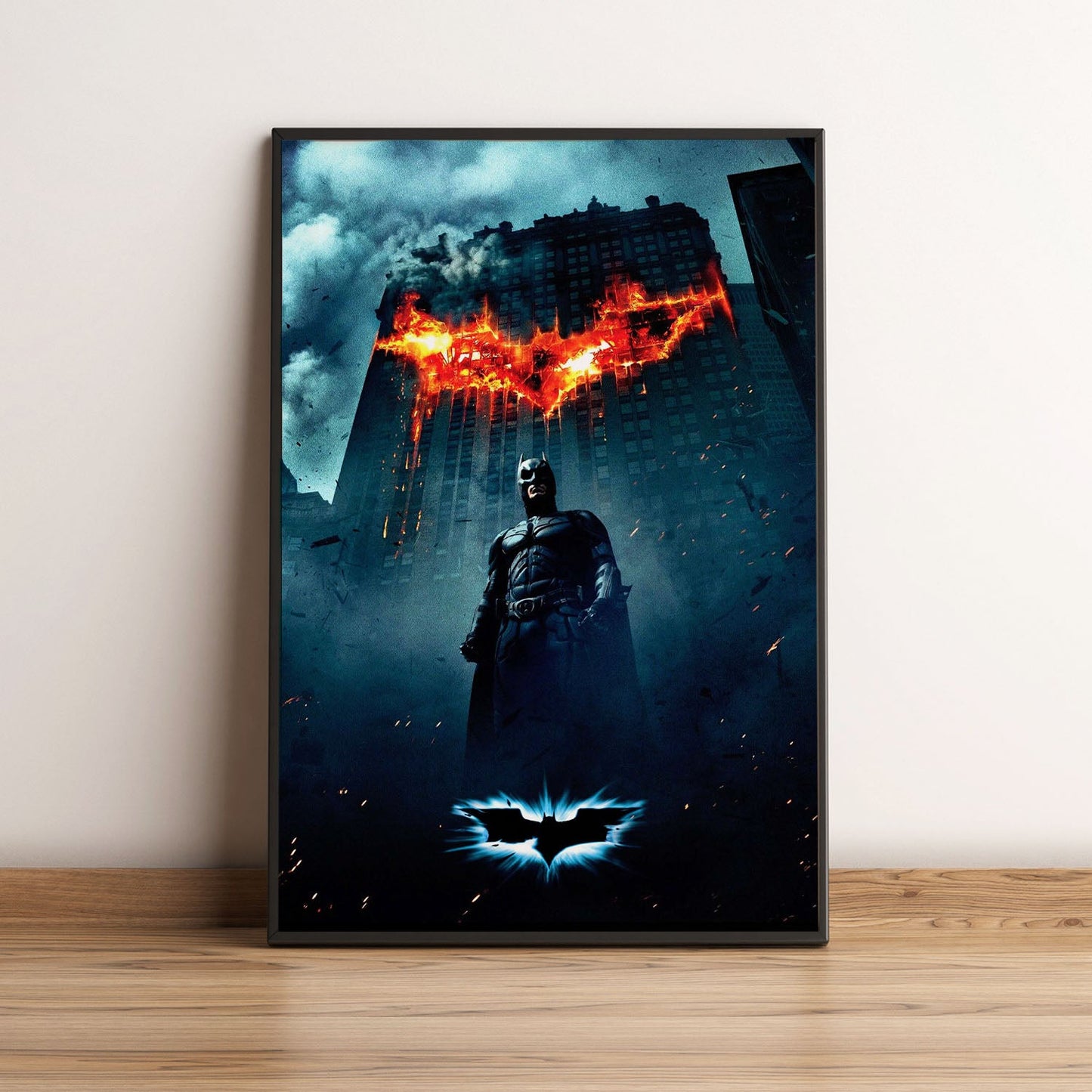 Flex Designs Poster The Dark Knight Textless 5 x 7" Home Goods - Movie 2008 Movie Poster