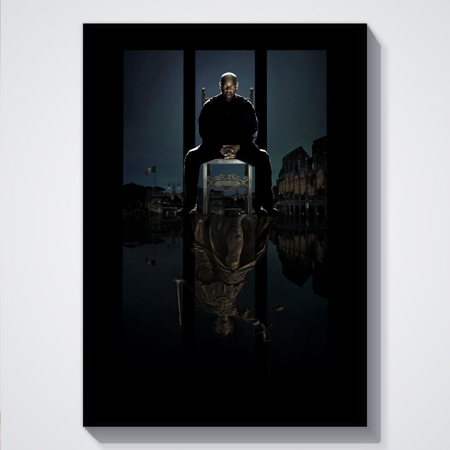 Flex Designs Poster The Equalizer 3 Key Art 5 x 7" Home Goods - Movie 2023 Movie Poster