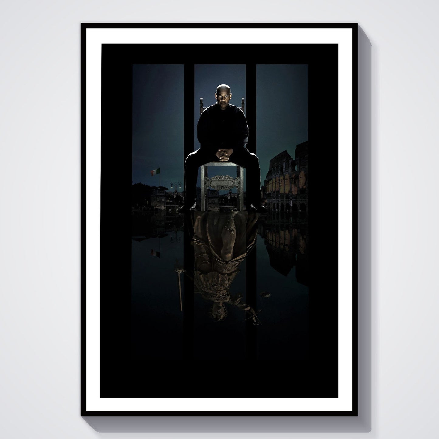 Flex Designs Poster The Equalizer 3 Key Art 8 x 10" Home Goods - Movie 2023 Movie Poster