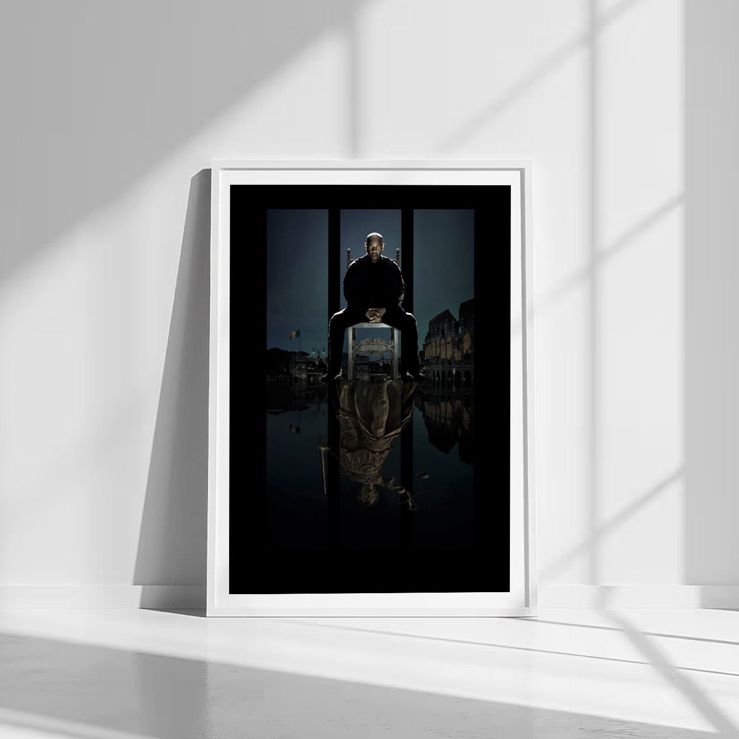 Flex Designs Poster The Equalizer 3 Key Art 8 x 10" Home Goods - Movie 2023 Movie Poster