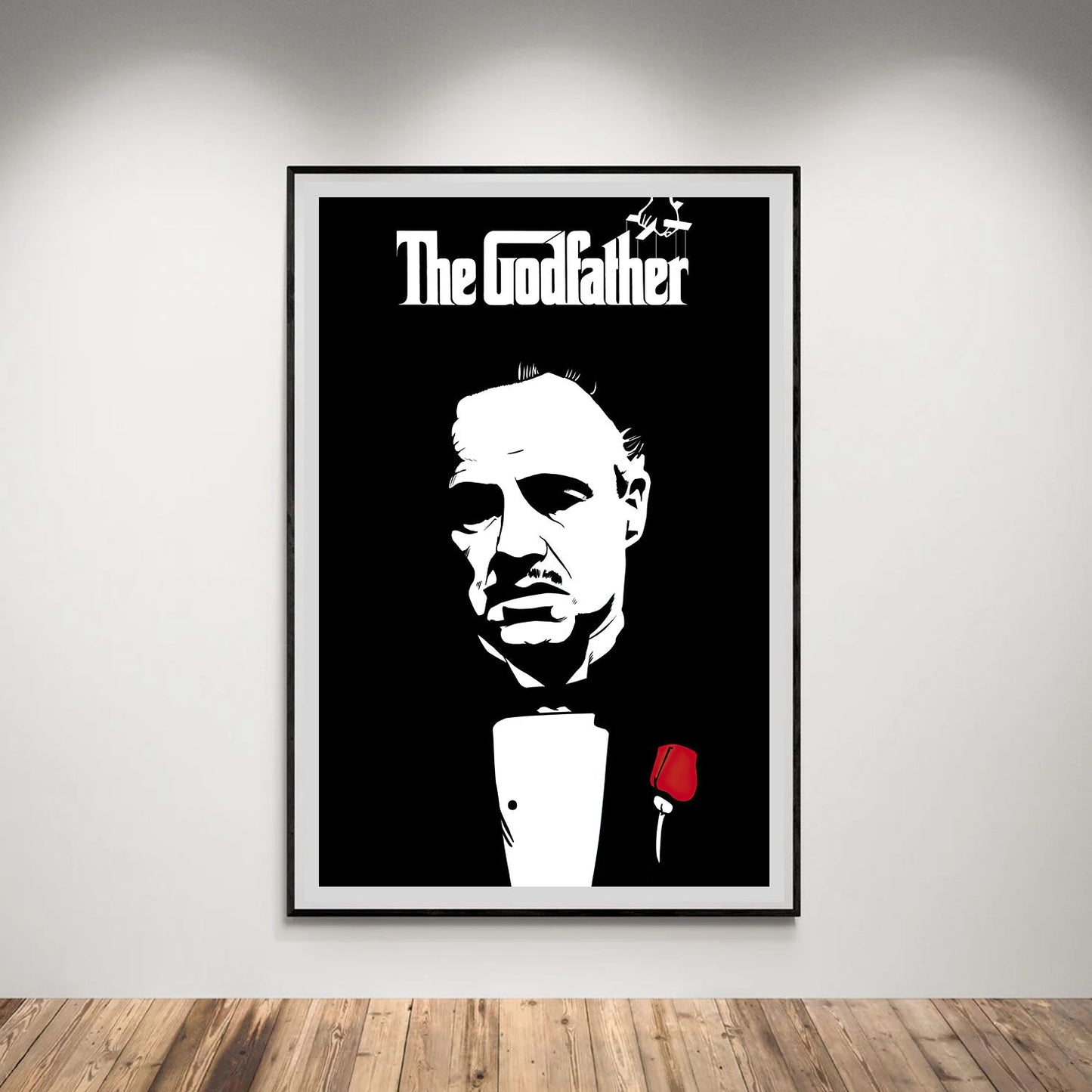 Flex Designs Poster The Godfather Cinematic 5 x 7" Home Goods - Movie 1972 Movie Poster