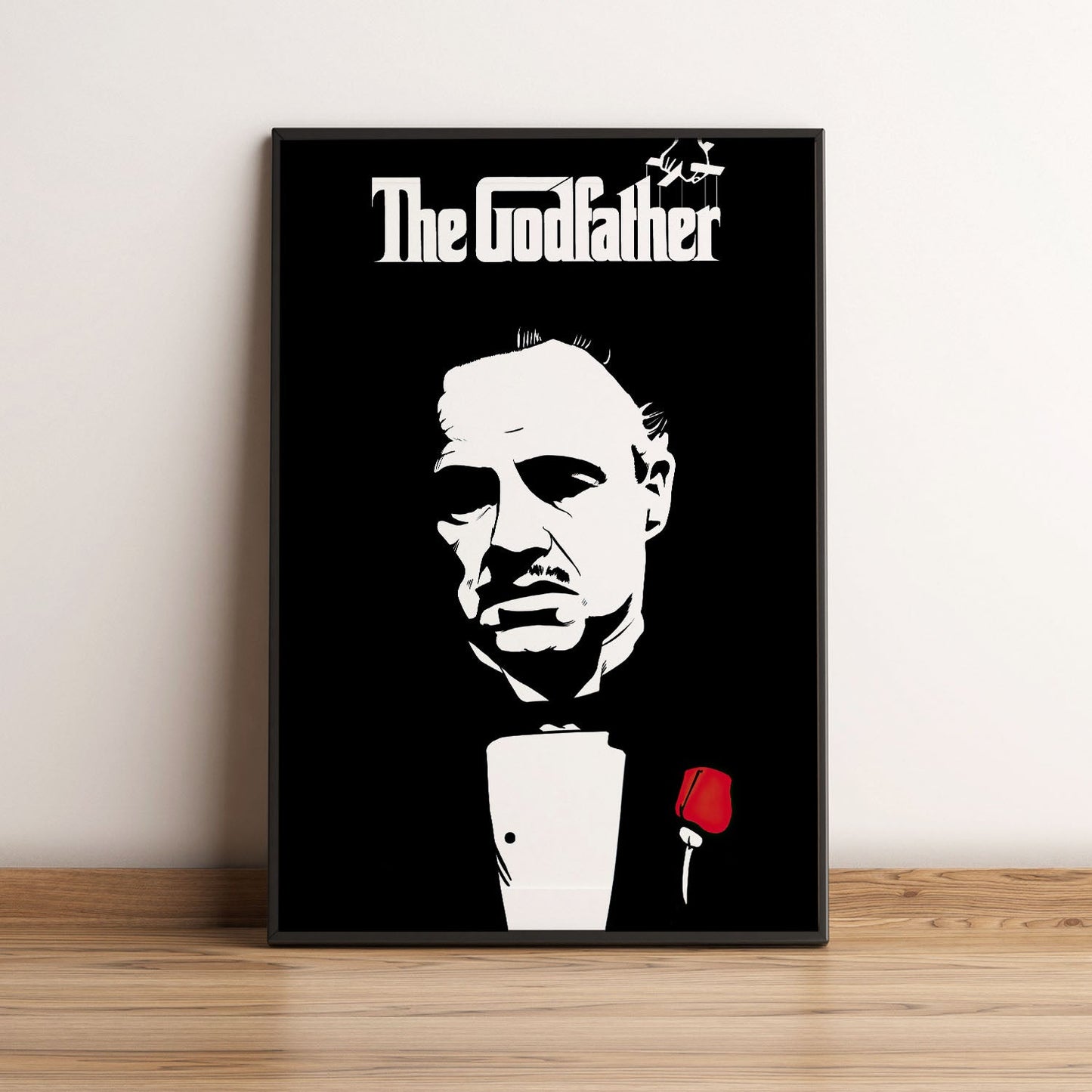 Flex Designs Poster The Godfather Cinematic 5 x 7" Home Goods - Movie 1972 Movie Poster