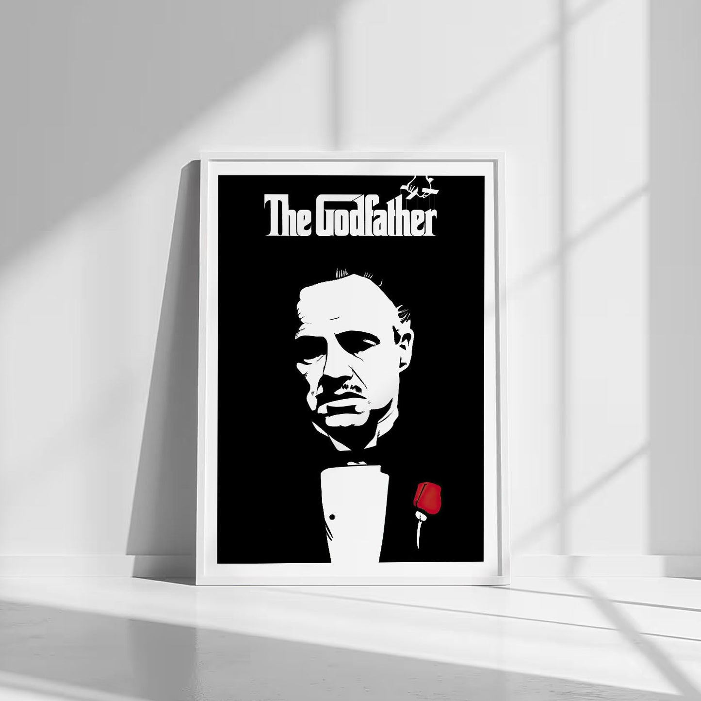 Flex Designs Poster The Godfather Cinematic 8 x 10" Home Goods - Movie 1972 Movie Poster