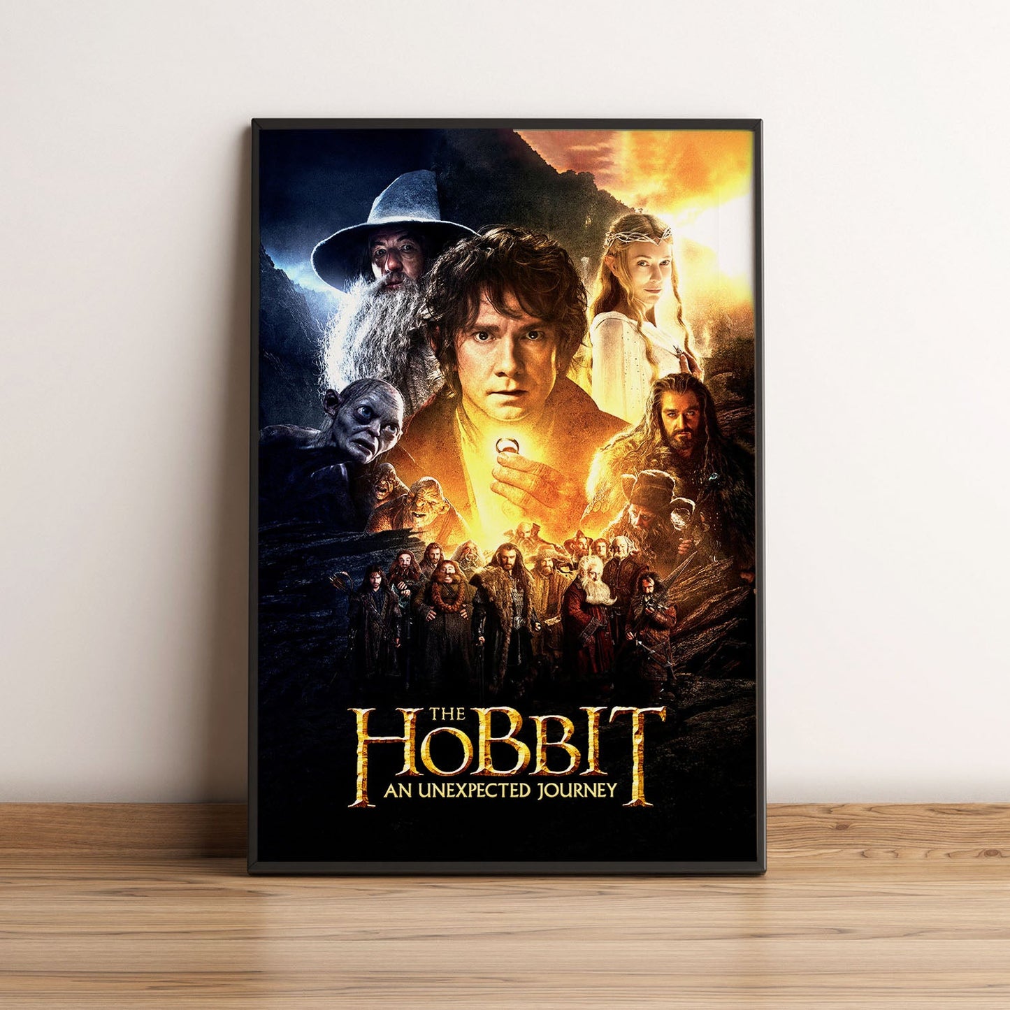 Flex Designs Poster The Hobbit An Unexpected Journey 5 x 7" Home Goods - Movie 2012 Movie Poster