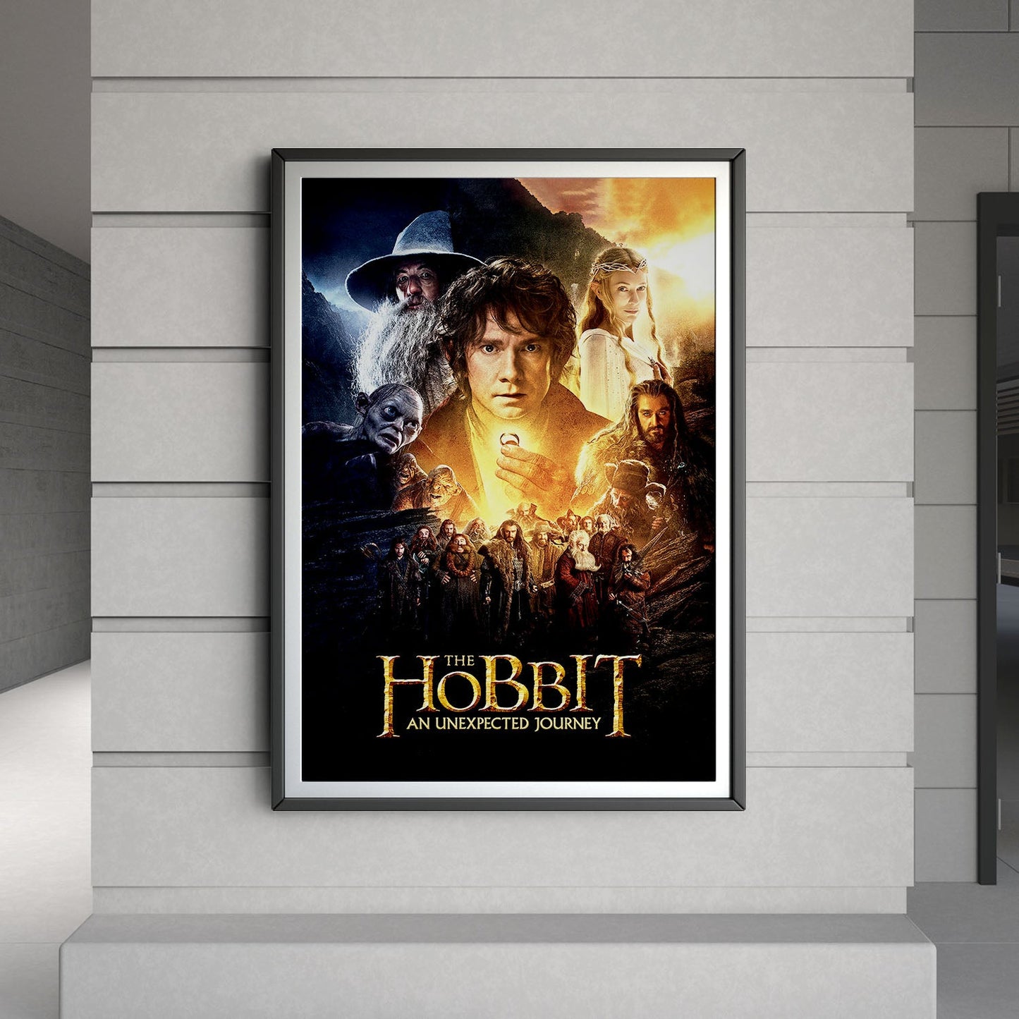 Flex Designs Poster The Hobbit An Unexpected Journey 8 x 10" Home Goods - Movie 2012 Movie Poster