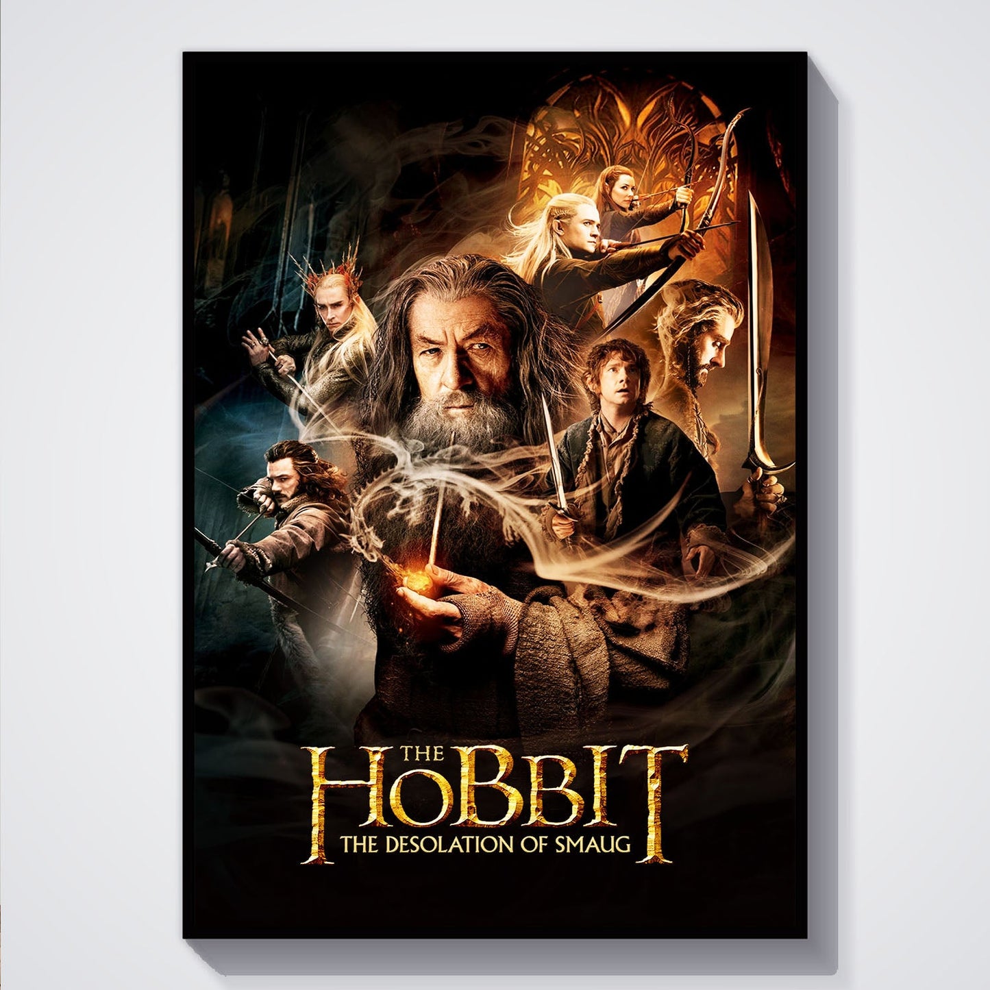 Flex Designs Poster The Hobbit The Desolation of Smaug 5 x 7" Home Goods - Movie 2013 Movie Poster
