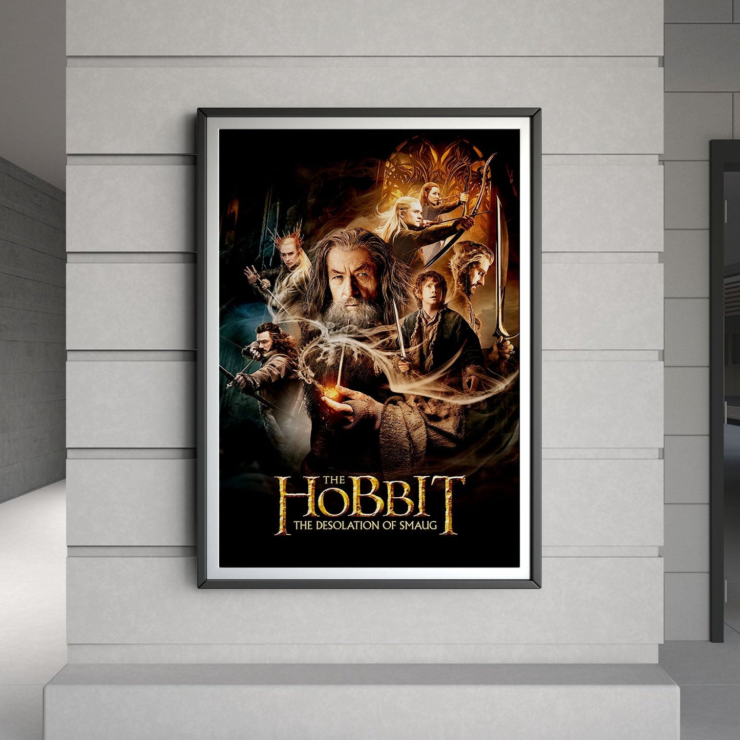 Flex Designs Poster The Hobbit The Desolation of Smaug 8 x 10" Home Goods - Movie 2013 Movie Poster