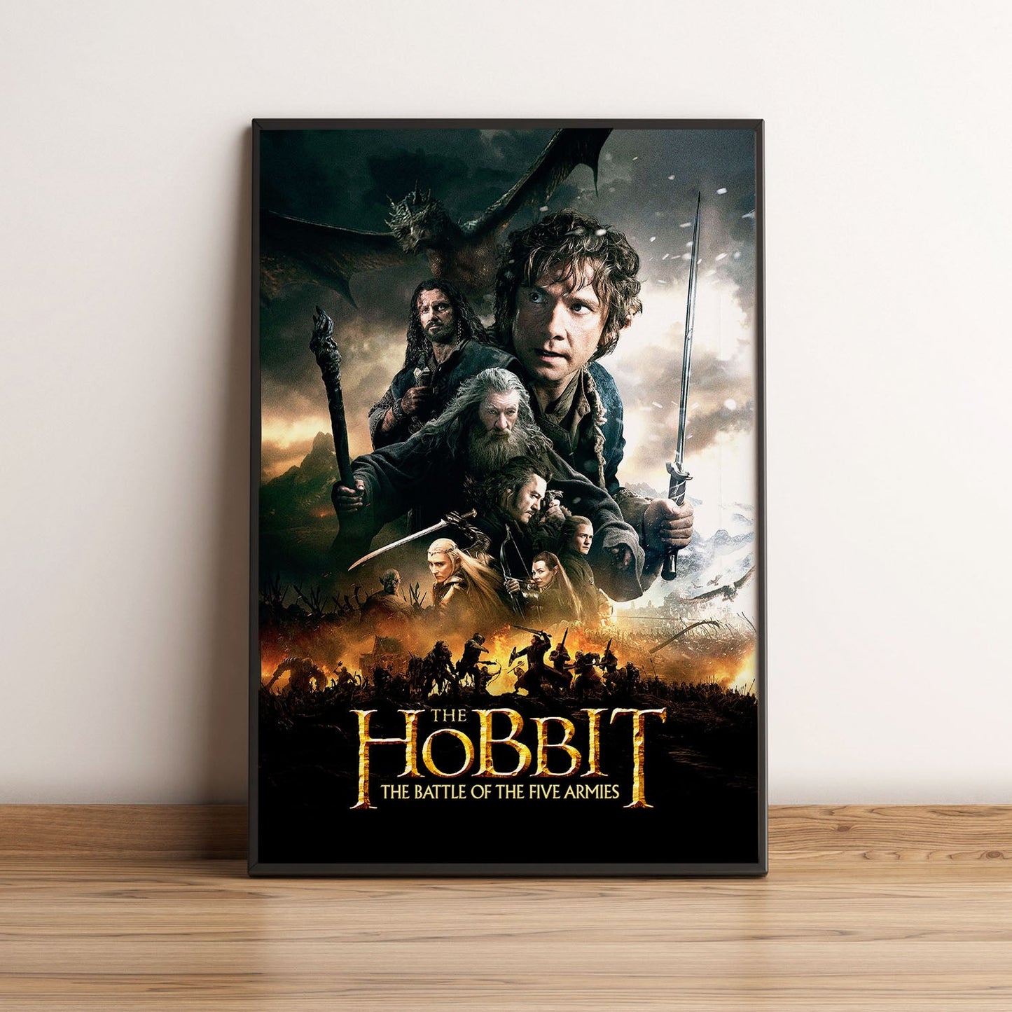 Flex Designs Poster The Hobbit The Battle of the Five Armies 5 x 7" Home Goods - Movie 2014 Movie Poster