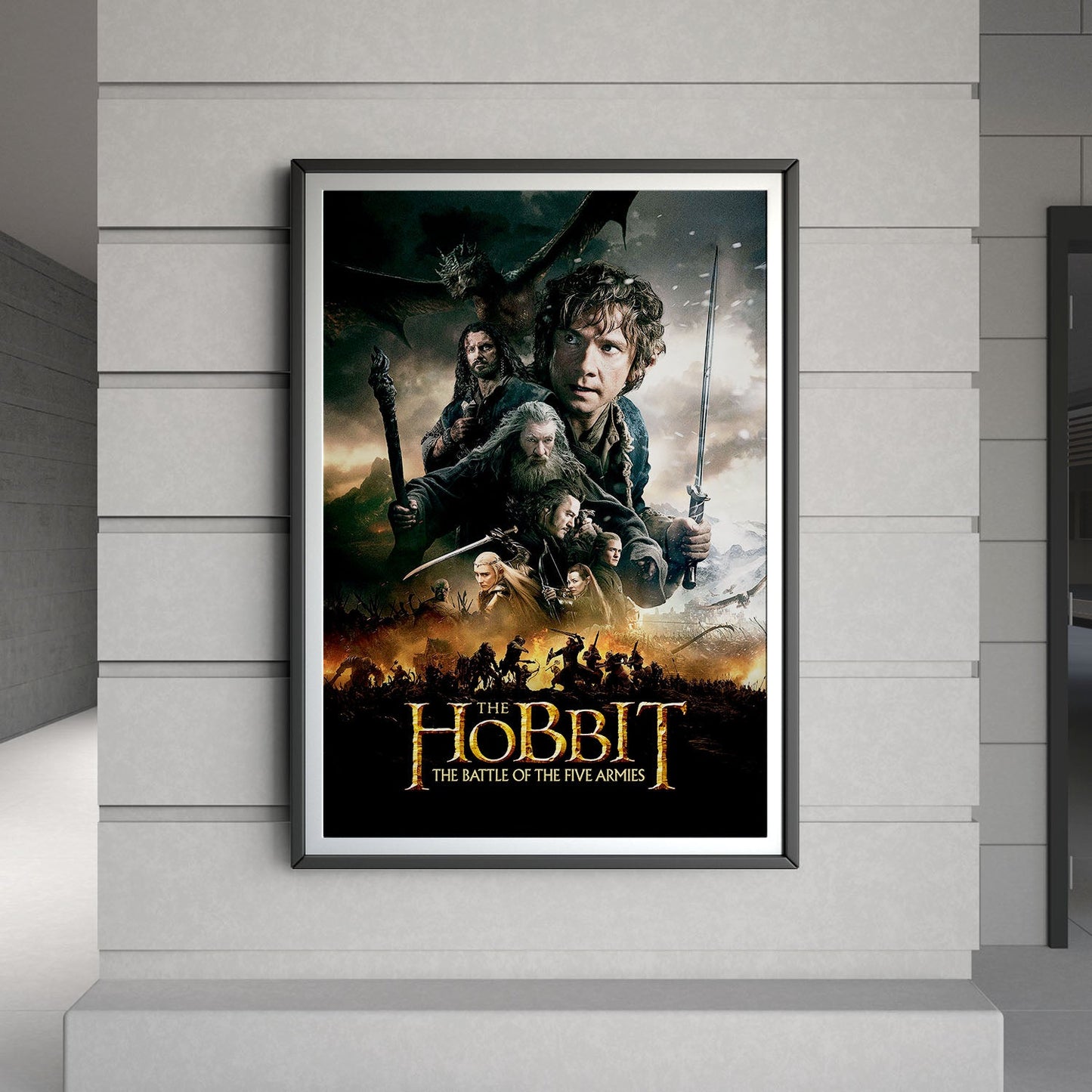 Flex Designs Poster The Hobbit The Battle of the Five Armies 8 x 10" Home Goods - Movie 2014 Movie Poster