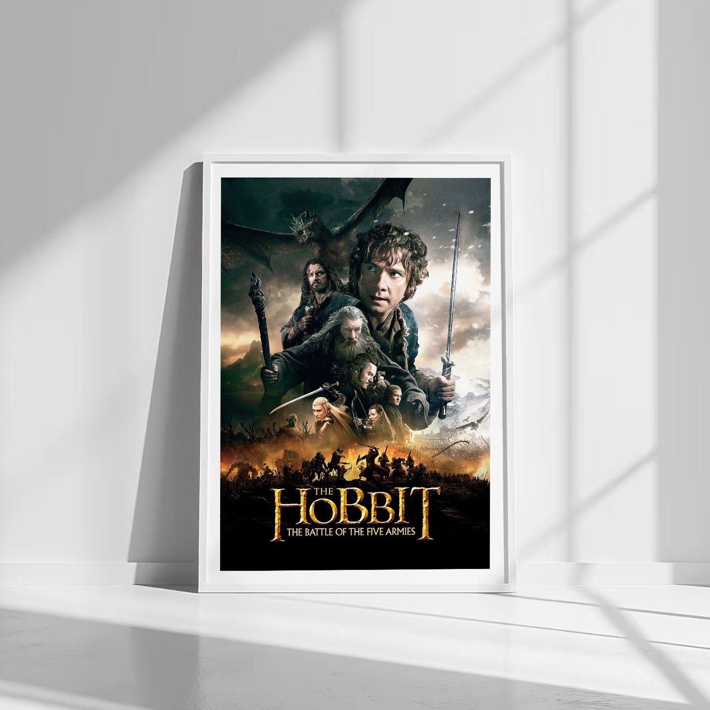 Flex Designs Poster The Hobbit The Battle of the Five Armies 8 x 10" Home Goods - Movie 2014 Movie Poster