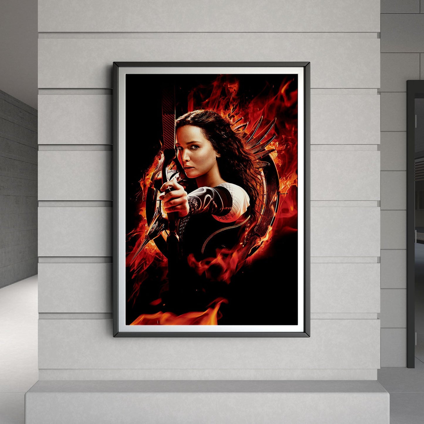 Flex Designs Poster The Hunger Games Catching Fire Key Art 8 x 10" Home Goods - Movie 2013 Movie Poster