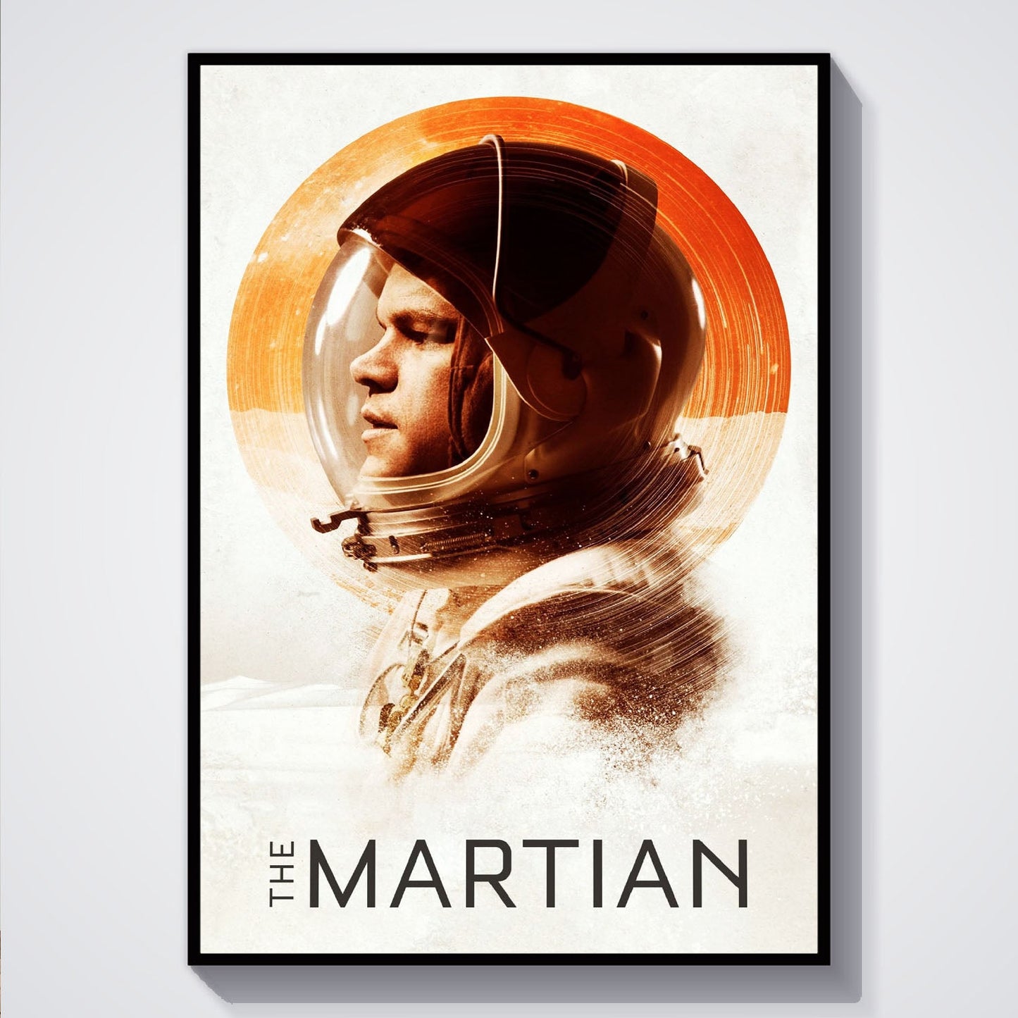 Flex Designs Poster The Martian 5 x 7" Home Goods - Movie 2015 Movie Poster