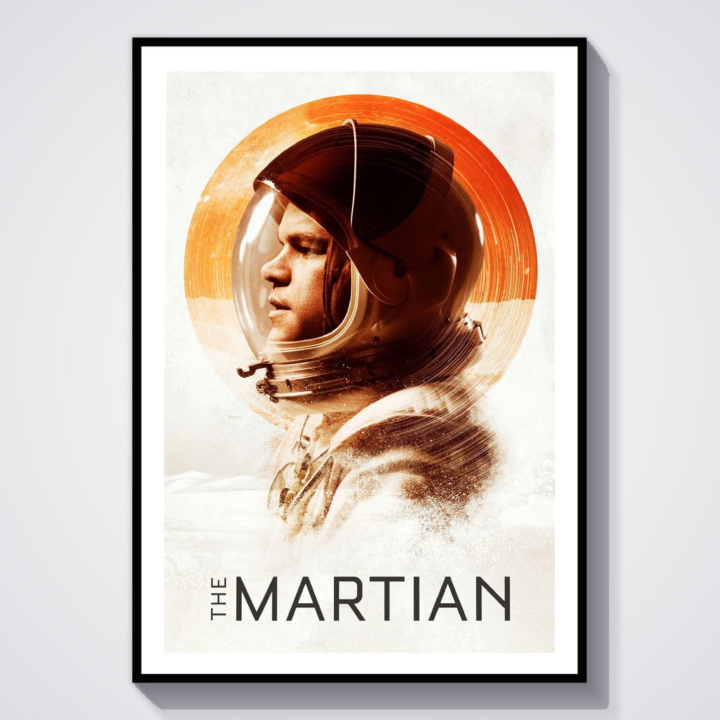 Flex Designs Poster The Martian 8 x 10" Home Goods - Movie 2015 Movie Poster