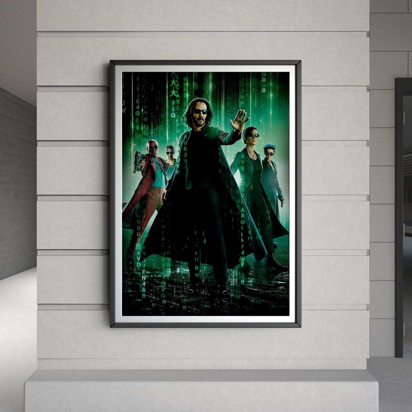 Flex Designs Poster The Matrix Resurrections Key Art 8 x 10" Home Goods - Movie 2021 Movie Poster