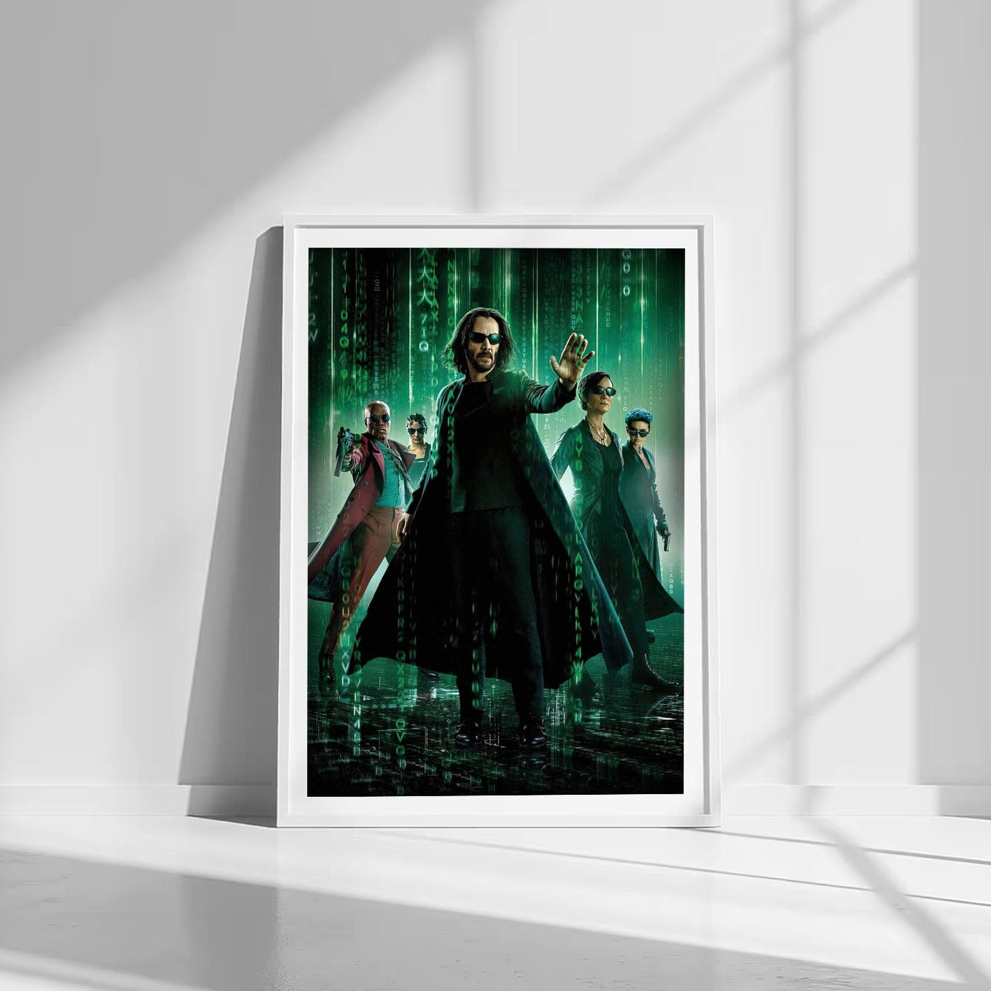 Flex Designs Poster The Matrix Resurrections Key Art 8 x 10" Home Goods - Movie 2021 Movie Poster