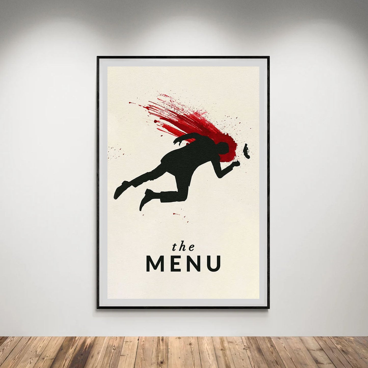 Flex Designs Poster The Menu Minimalist 5 x 7" Home Goods - Movie 2022 Movie Poster