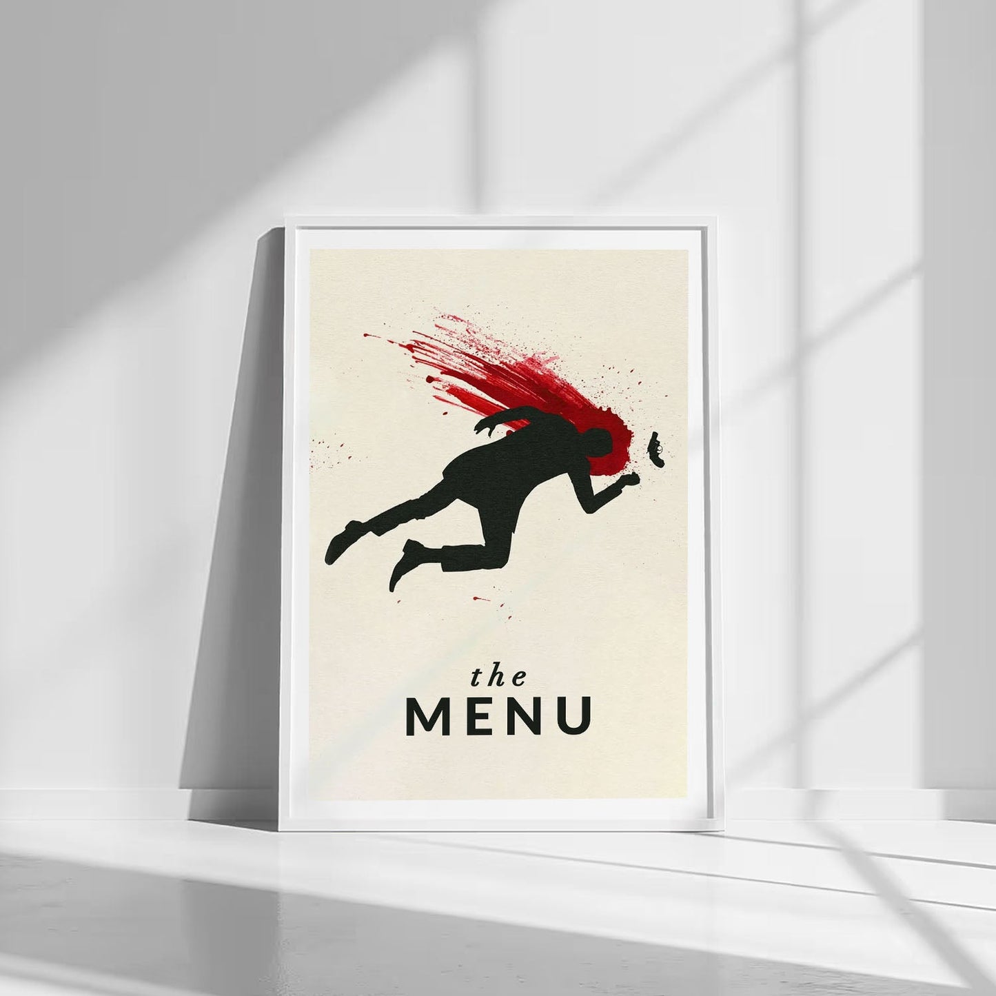 Flex Designs Poster The Menu Minimalist 8 x 10" Home Goods - Movie 2022 Movie Poster