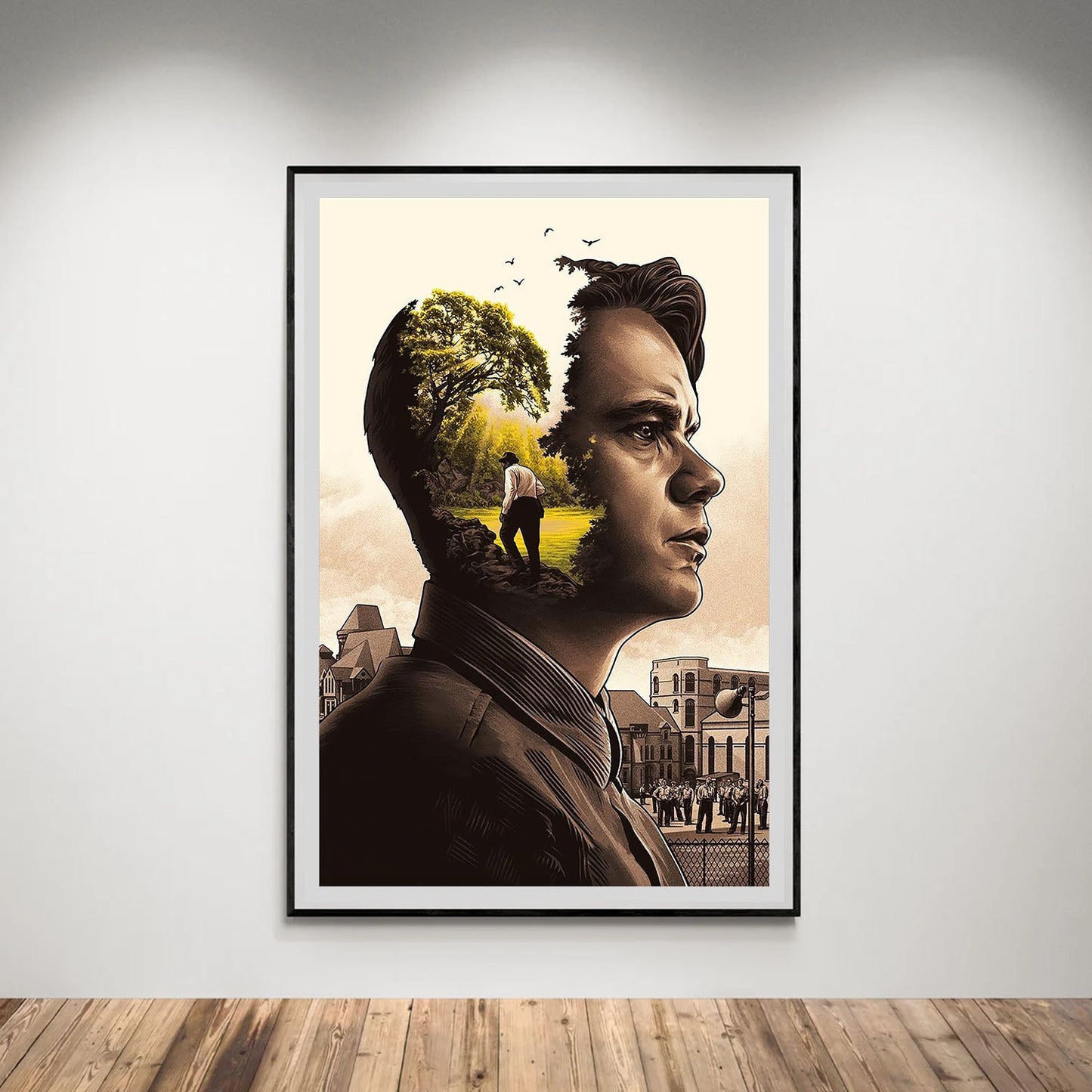 Flex Designs Poster The Shawshank Redemption Key Art 5 x 7" Home Goods - Movie 1994 Movie Poster