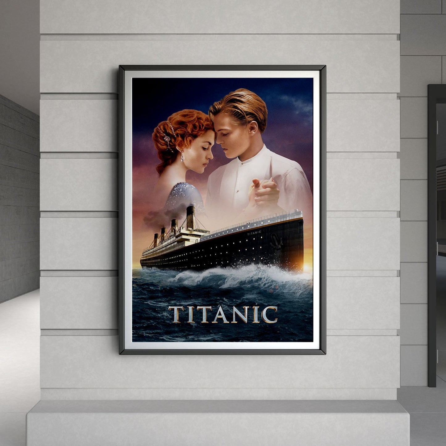 Flex Designs Poster Titanic Cinematic 8 x 10" Home Goods - Movie 1997 Movie Poster