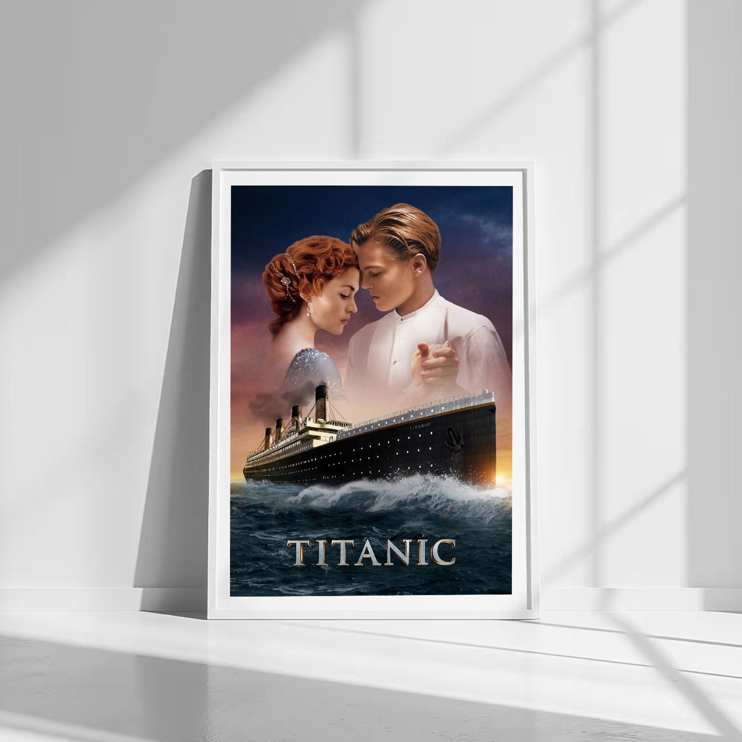 Flex Designs Poster Titanic Cinematic 8 x 10" Home Goods - Movie 1997 Movie Poster