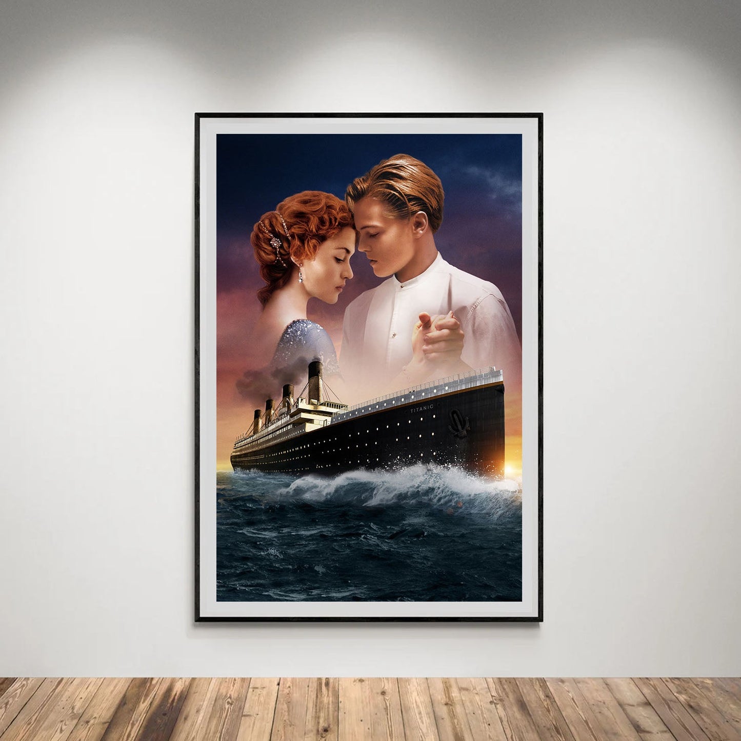 Flex Designs Poster Titanic Key Art 5 x 7" Home Goods - Movie 1997 Movie Poster