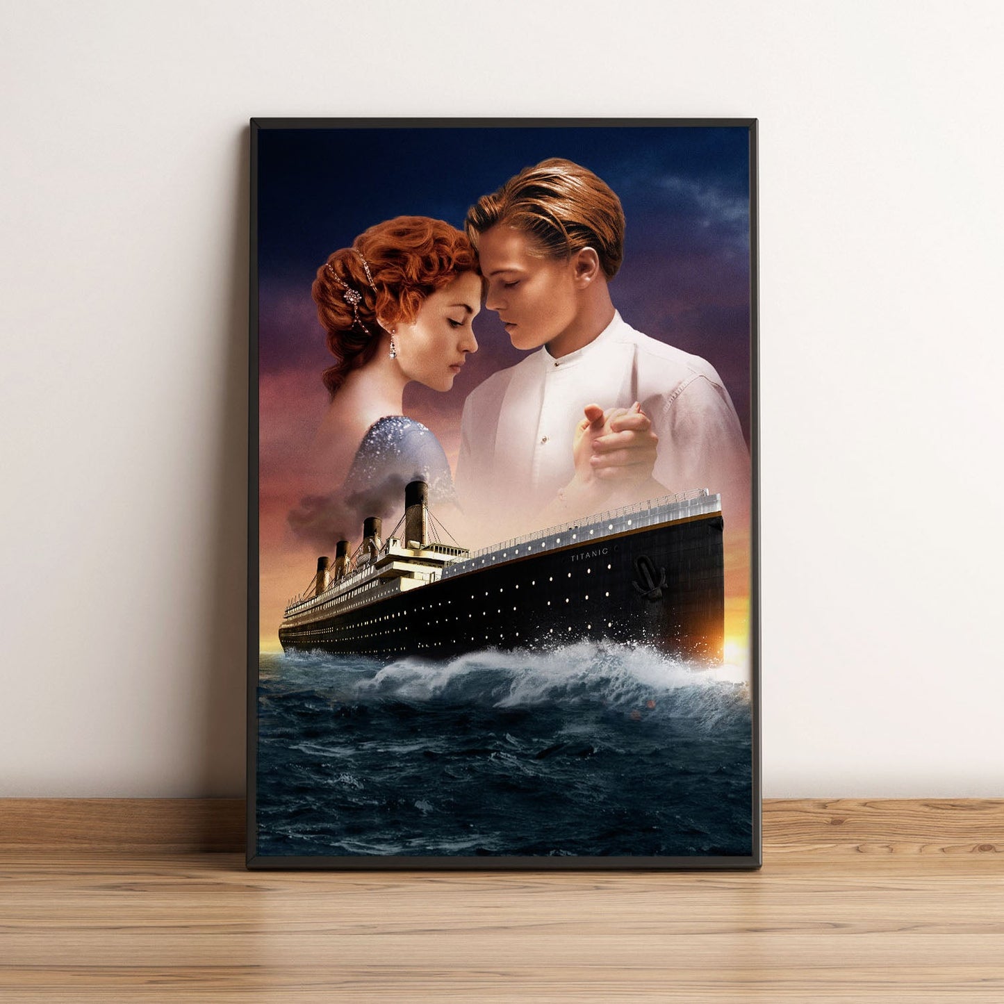 Flex Designs Poster Titanic Key Art 5 x 7" Home Goods - Movie 1997 Movie Poster