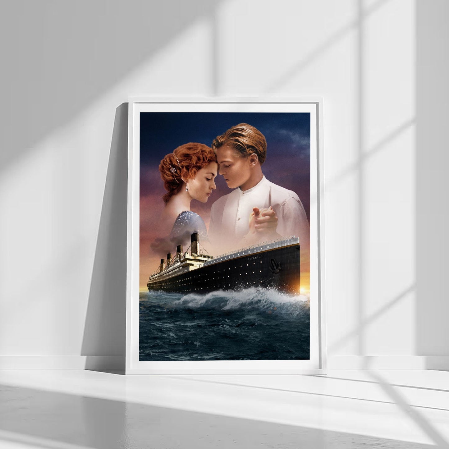 Flex Designs Poster Titanic Key Art 8 x 10" Home Goods - Movie 1997 Movie Poster