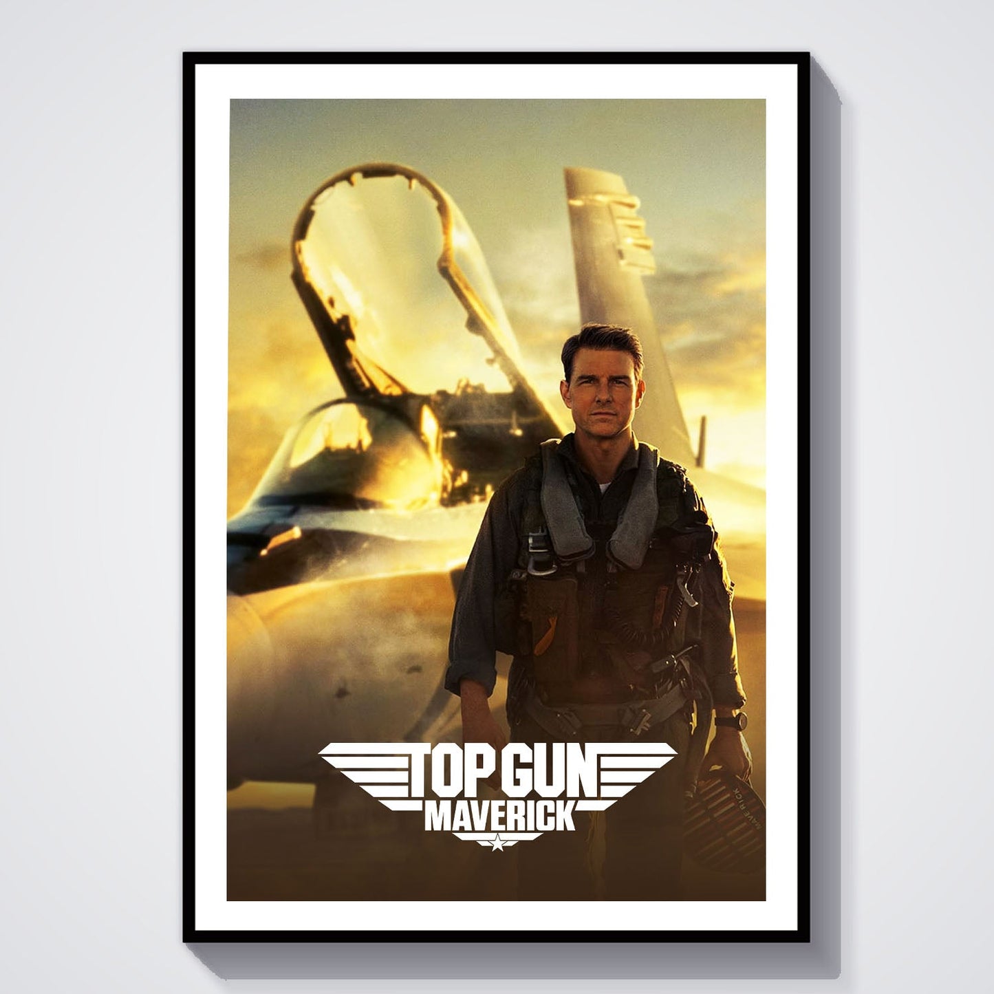 Flex Designs Poster Top Gun Maverick 8 x 10" Home Goods - Movie 2022 Movie Poster