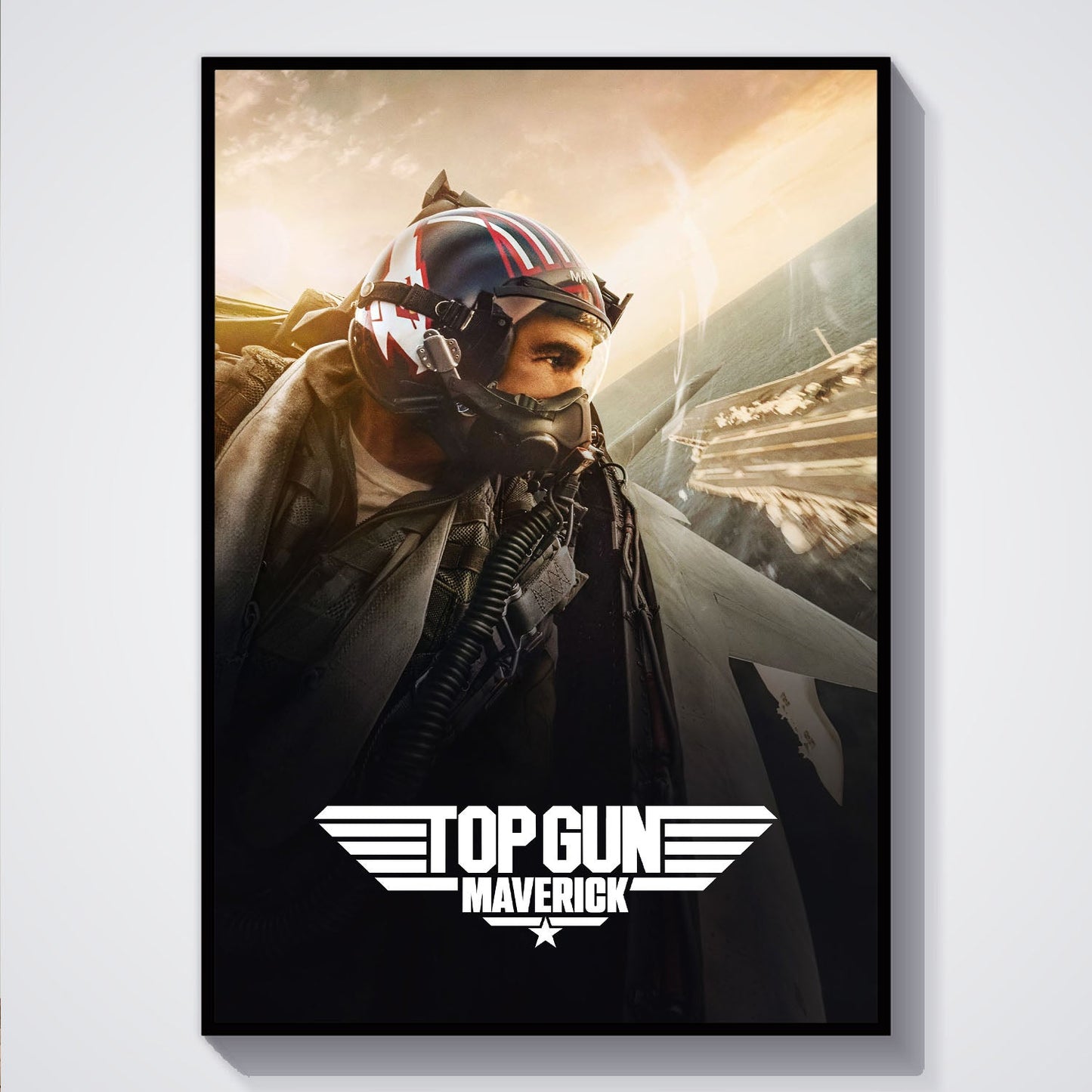 Flex Designs Poster Top Gun Maverick Cinematic 5 x 7" Home Goods - Movie 2022 Movie Poster