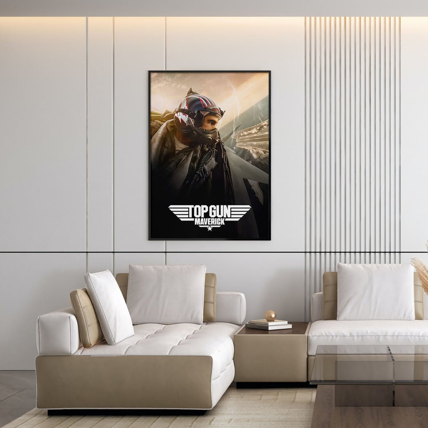 Flex Designs Poster Top Gun Maverick Cinematic 5 x 7" Home Goods - Movie 2022 Movie Poster