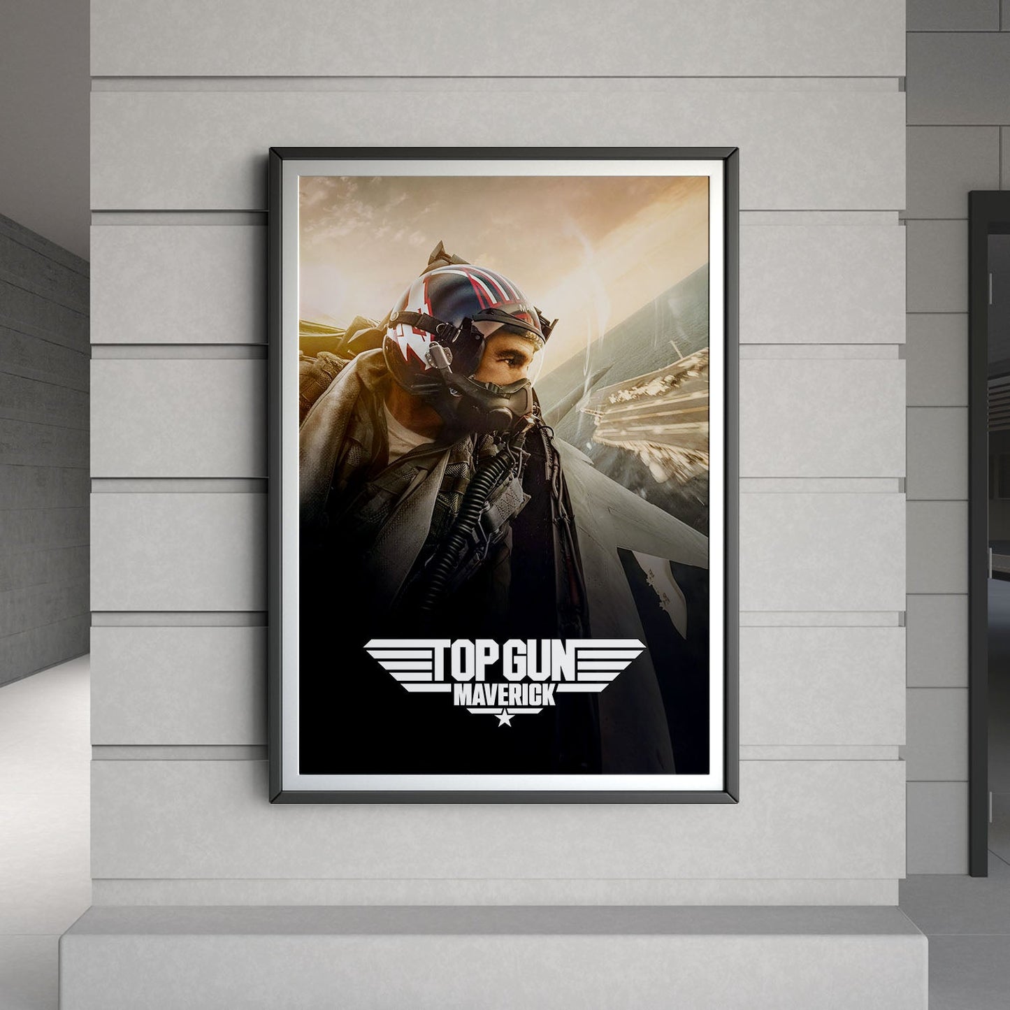 Flex Designs Poster Top Gun Maverick Cinematic 8 x 10" Home Goods - Movie 2022 Movie Poster