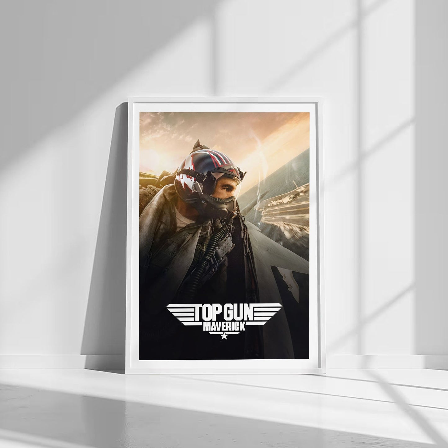 Flex Designs Poster Top Gun Maverick Cinematic 8 x 10" Home Goods - Movie 2022 Movie Poster