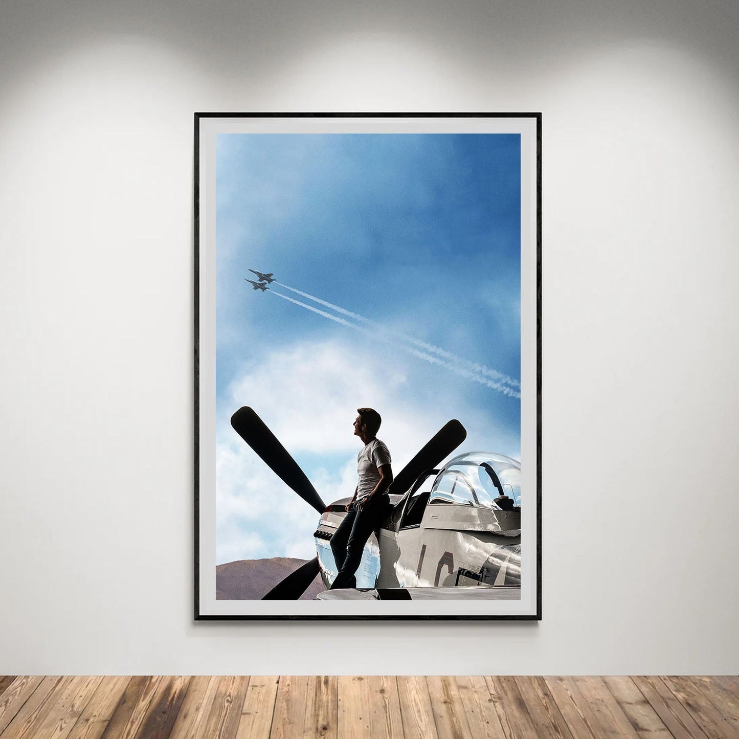 Flex Designs Poster Top Gun Maverick Key Art 5 x 7" Home Goods - Movie 2022 Movie Poster