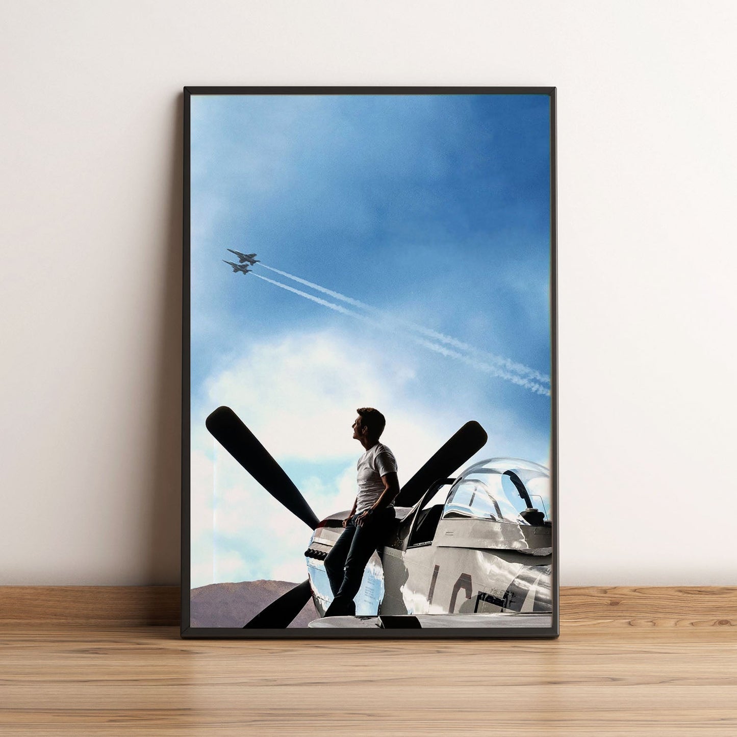 Flex Designs Poster Top Gun Maverick Key Art 5 x 7" Home Goods - Movie 2022 Movie Poster