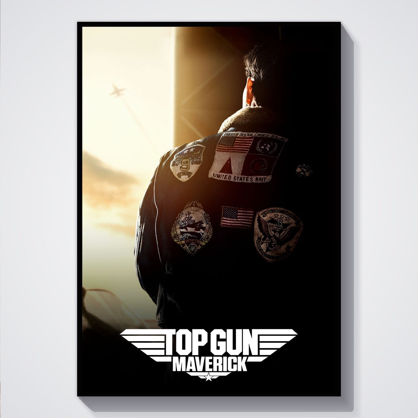 Flex Designs Poster Top Gun Maverick Theatrical 5 x 7" Home Goods - Movie 2022 Movie Poster