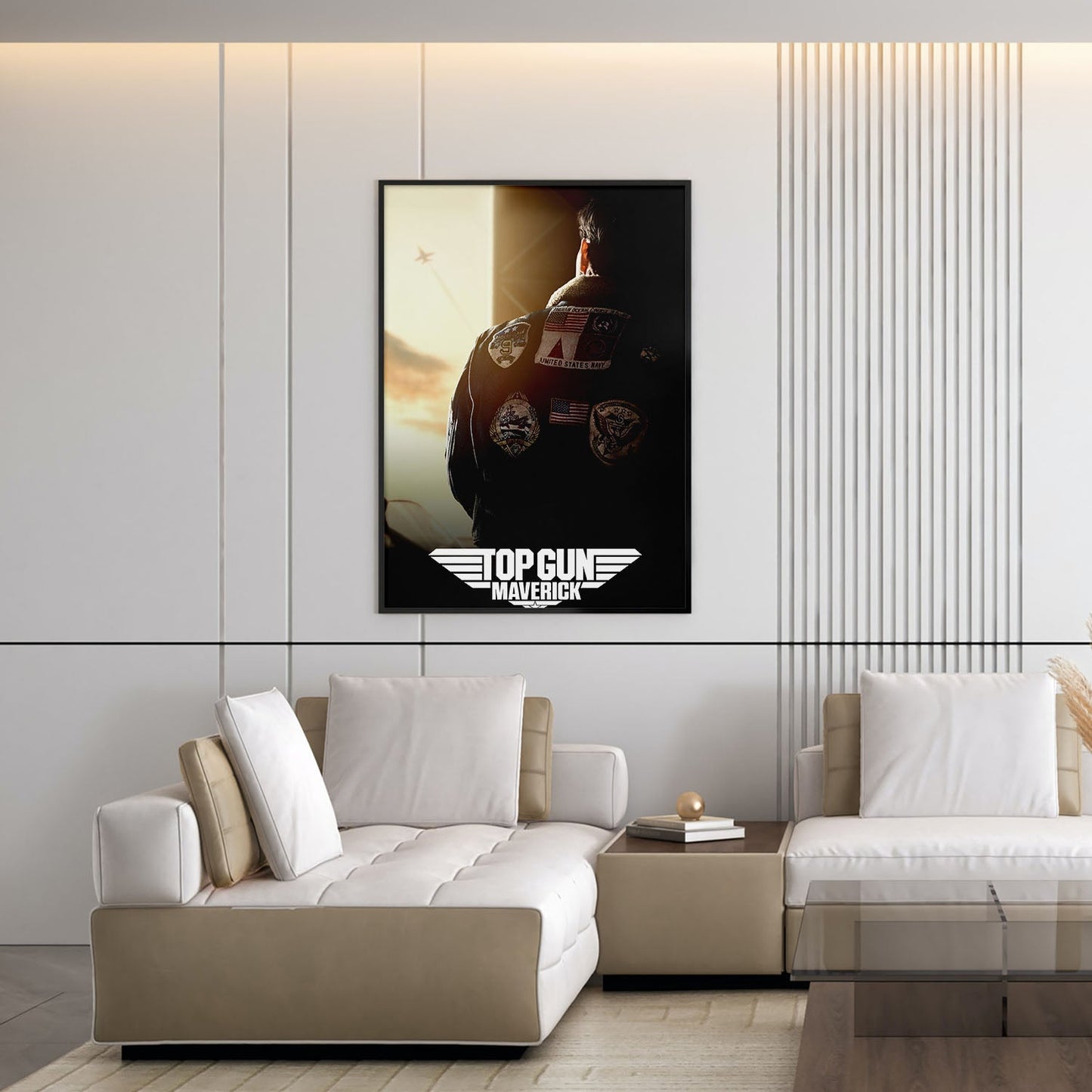Flex Designs Poster Top Gun Maverick Theatrical 5 x 7" Home Goods - Movie 2022 Movie Poster