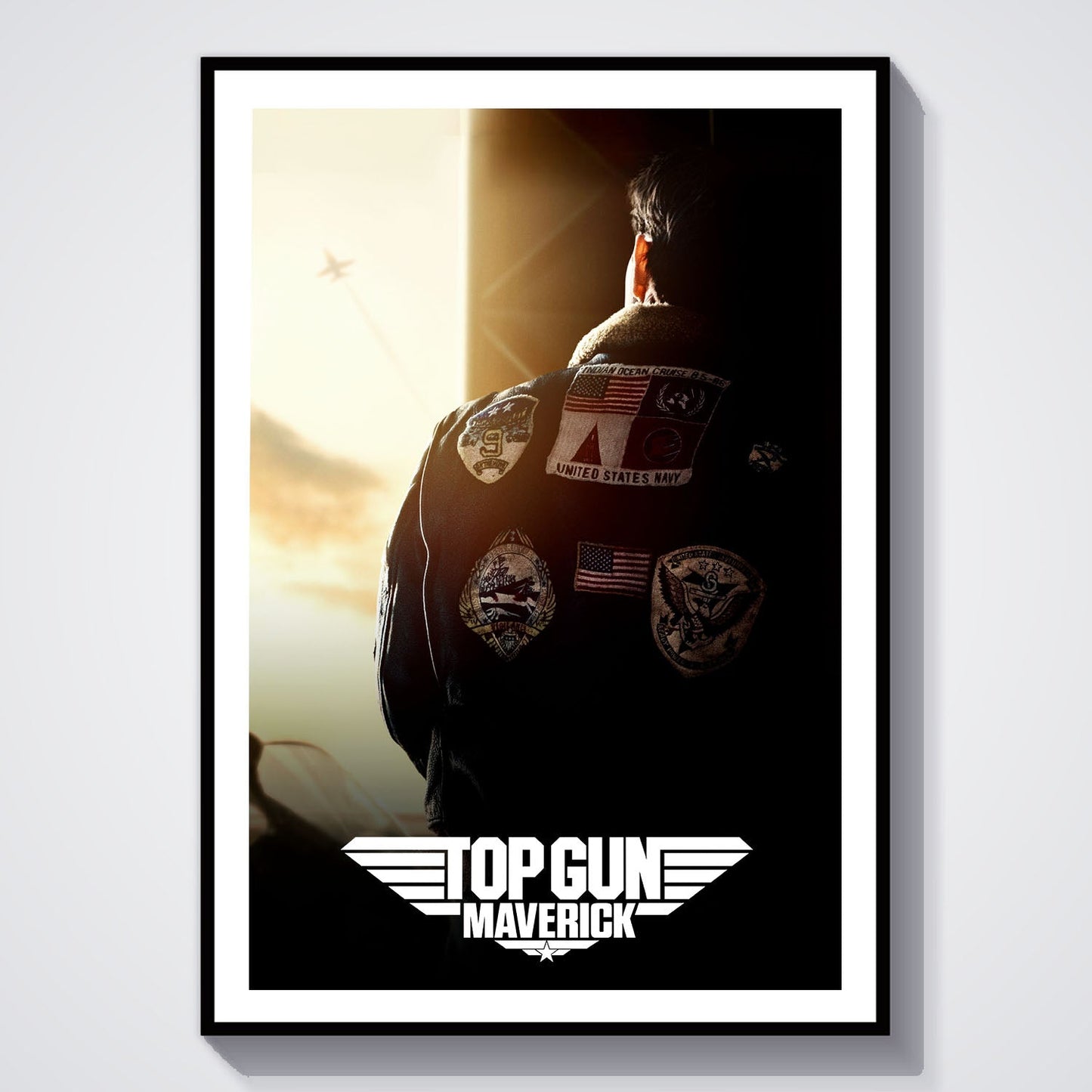 Flex Designs Poster Top Gun Maverick Theatrical 8 x 10" Home Goods - Movie 2022 Movie Poster