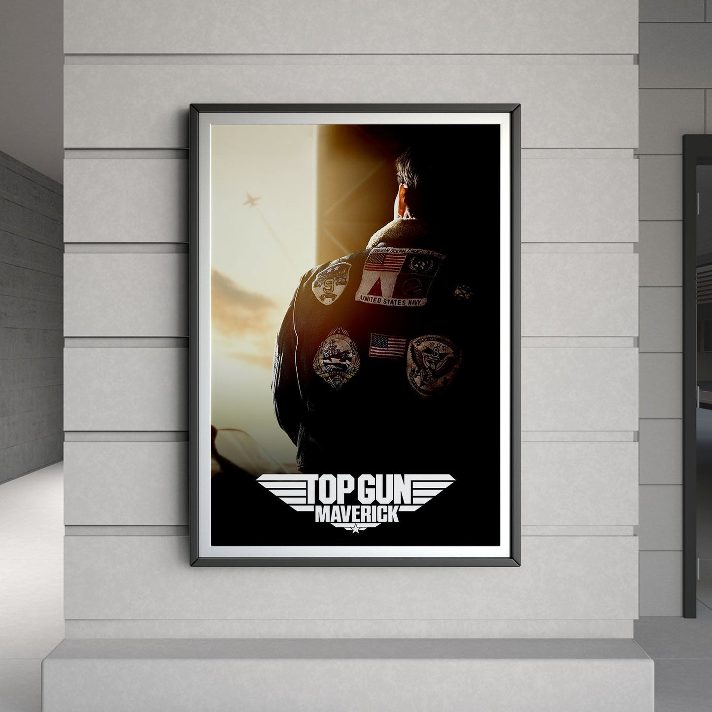 Flex Designs Poster Top Gun Maverick Theatrical 8 x 10" Home Goods - Movie 2022 Movie Poster